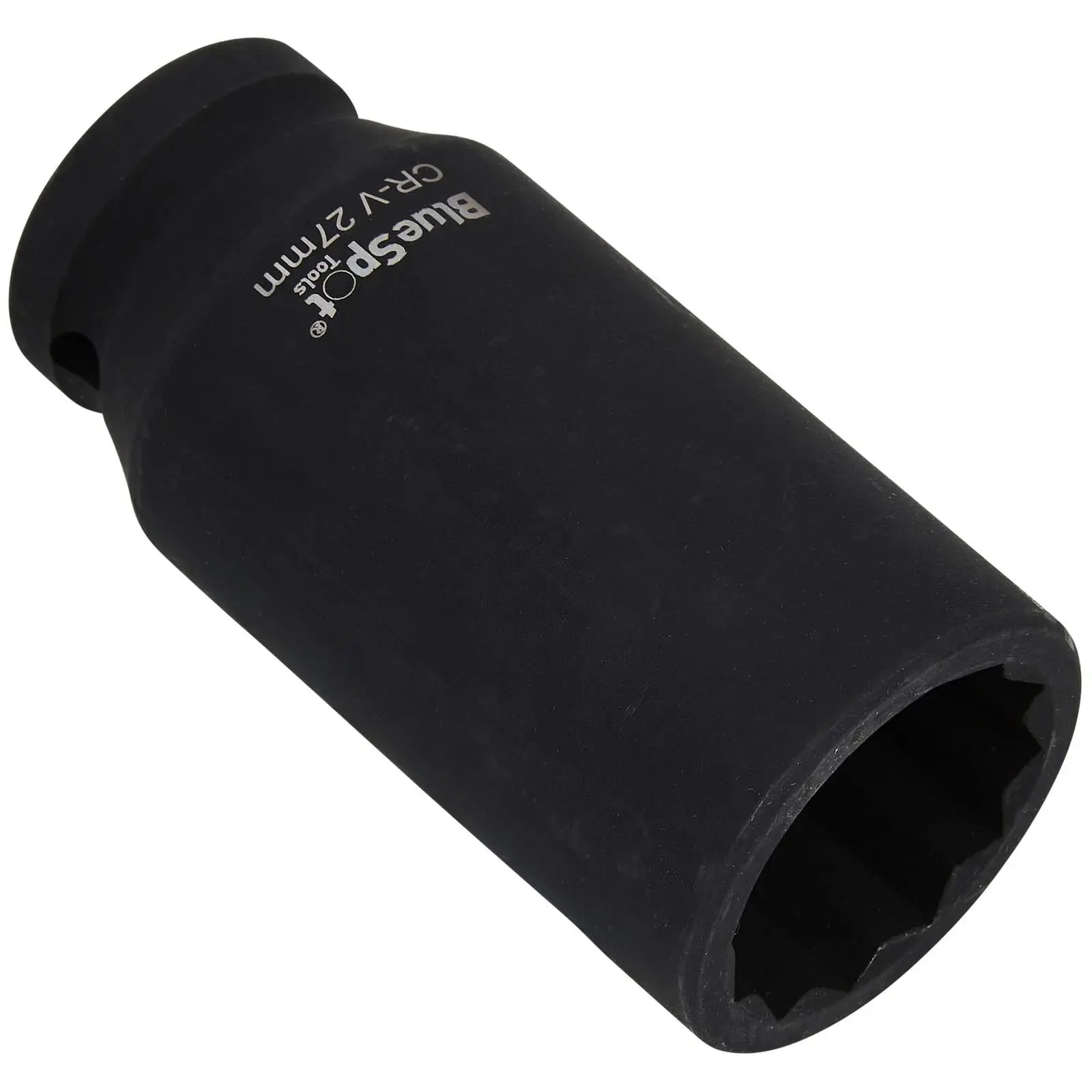 BlueSpot Individual Deep Impact Socket 12 Point 1/2" Deep 24-46mm - Choose Size White Rose Tools
