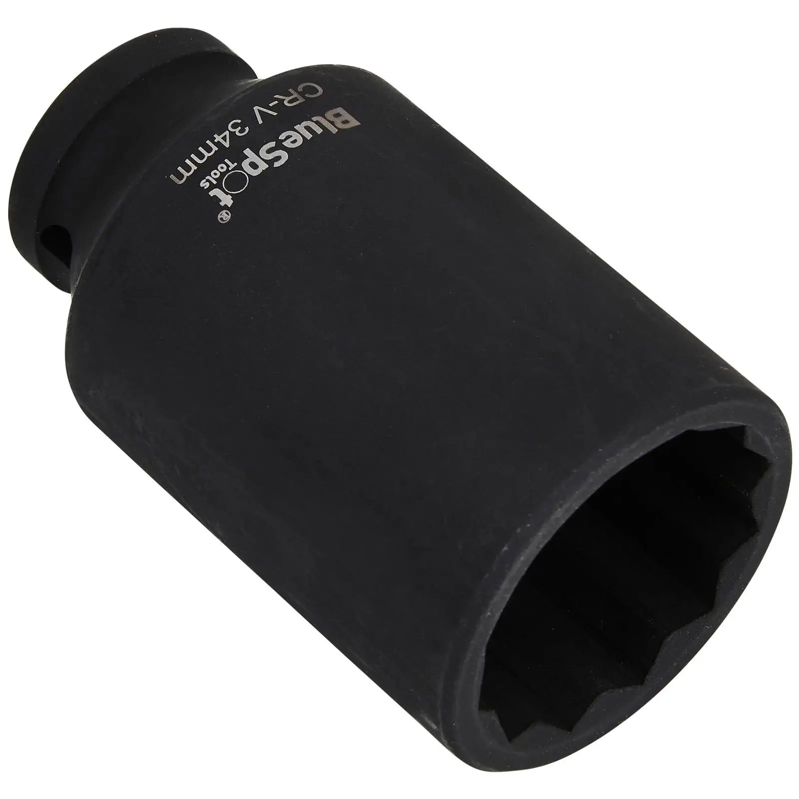 BlueSpot Individual Deep Impact Socket 12 Point 1/2" Deep 24-46mm - Choose Size White Rose Tools