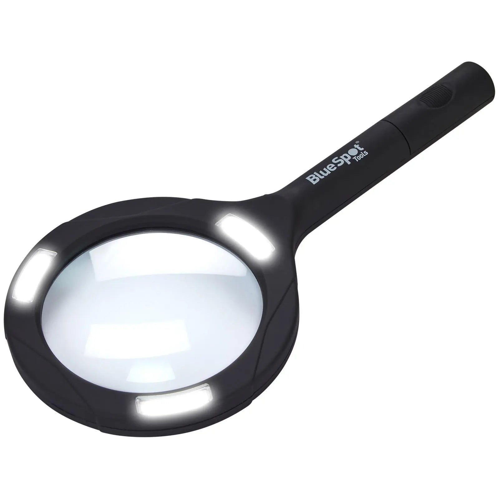 BlueSpot LED Magnifying Glass 115mm White Rose Tools