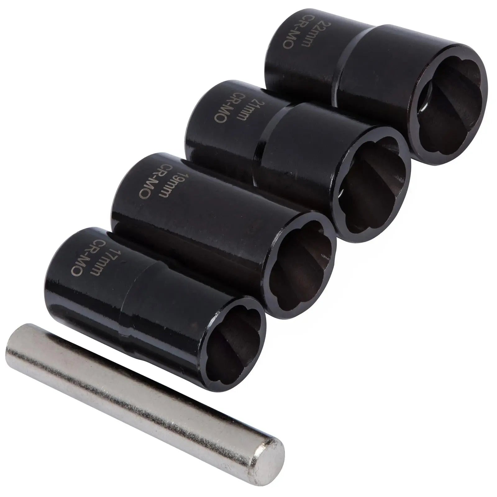 BlueSpot Locking Wheel Nut Remover Set 5 Piece 17-22mm