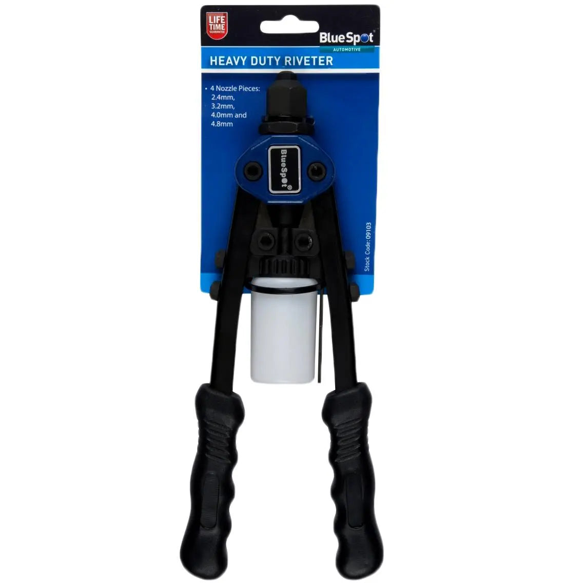 BlueSpot Long Handle Rivet Gun Riveter 280mm 11" Heavy Duty