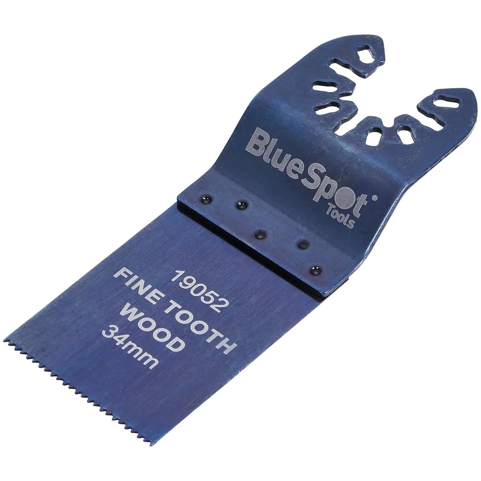 BlueSpot Multi Tool Blade Fine Tooth 34mm OMT for Wood Plastic HCS  White Rose Tools