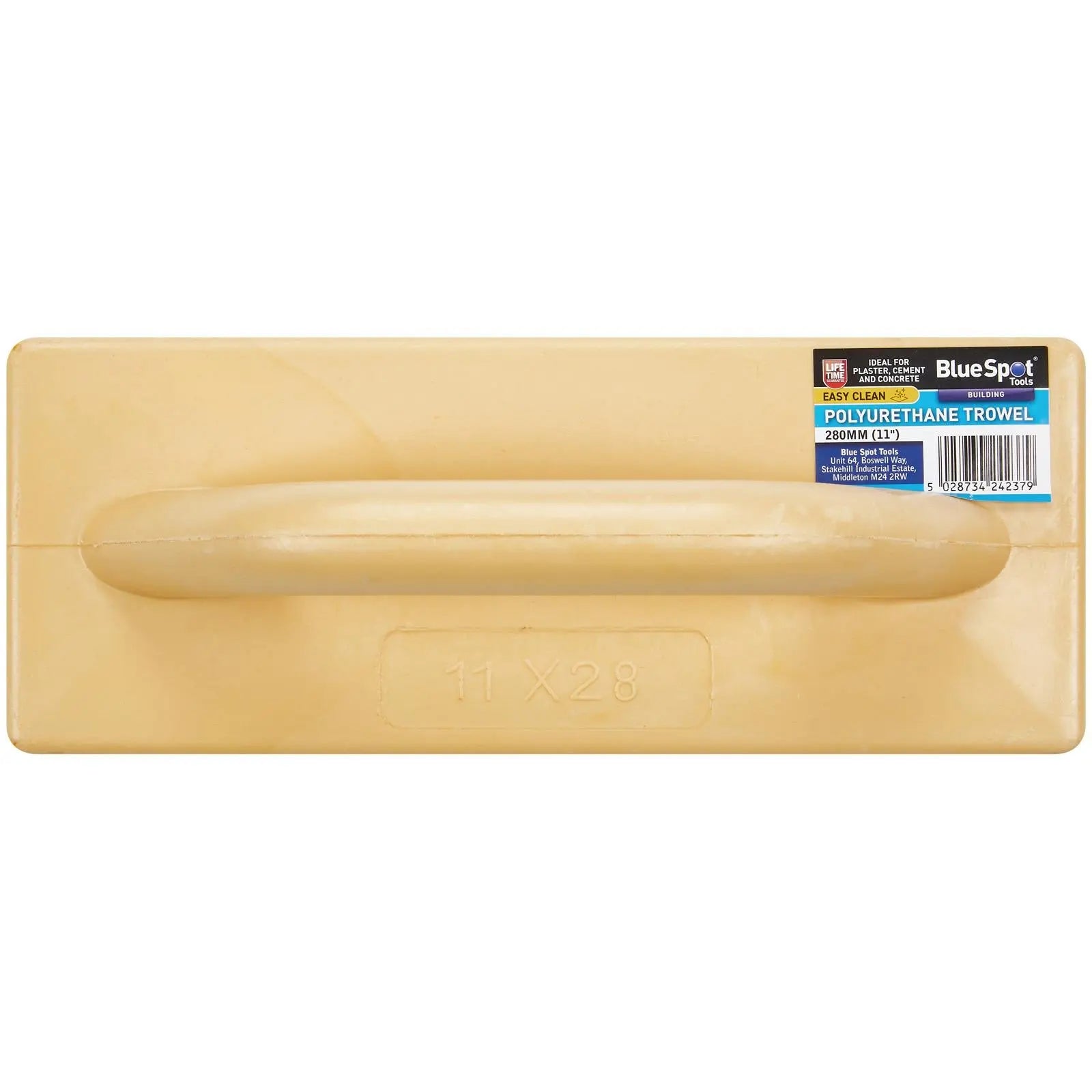 BlueSpot Polyurethane Trowel 280mm White Rose Tools