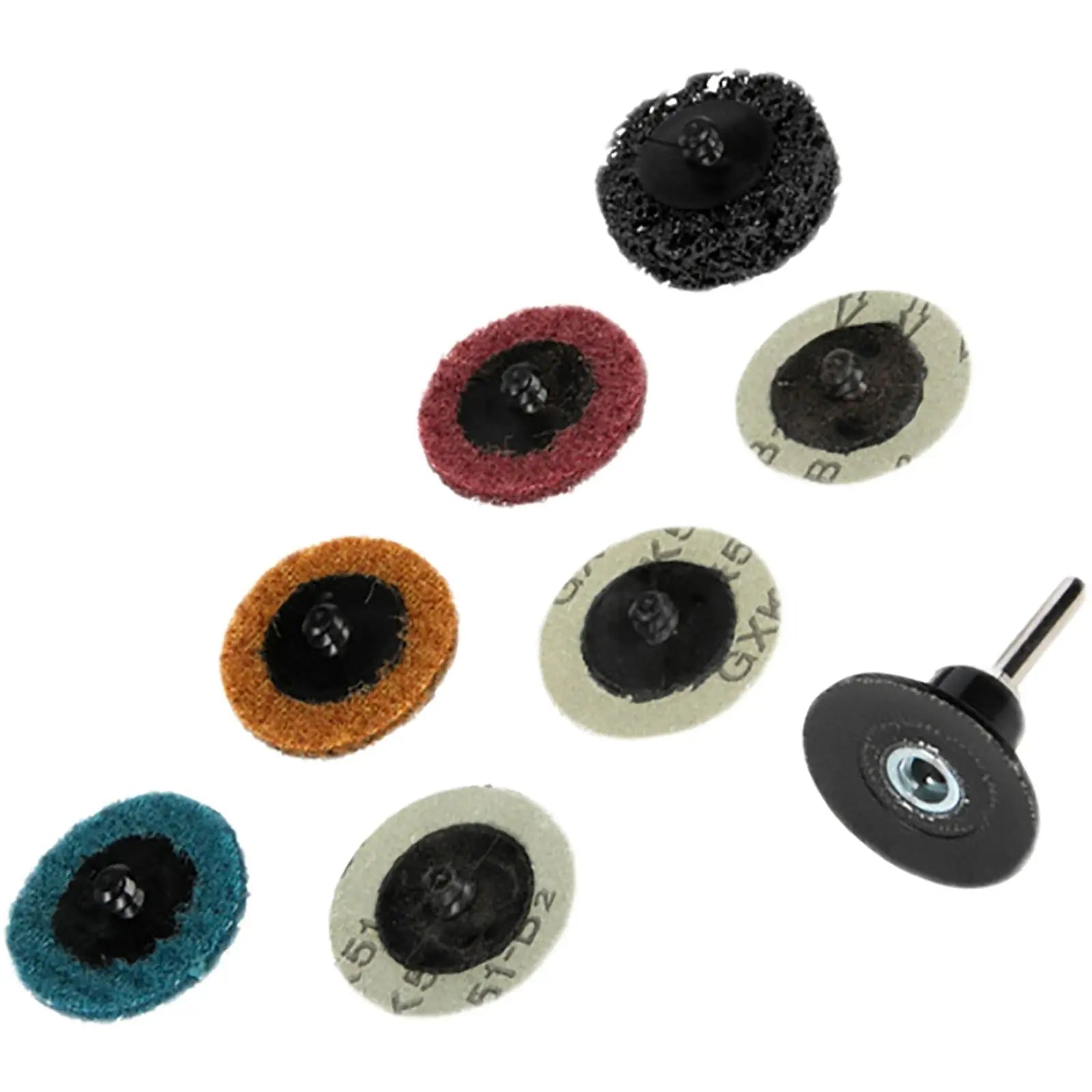 BlueSpot Sanding and Preparation Disc Set 50mm 35 Piece