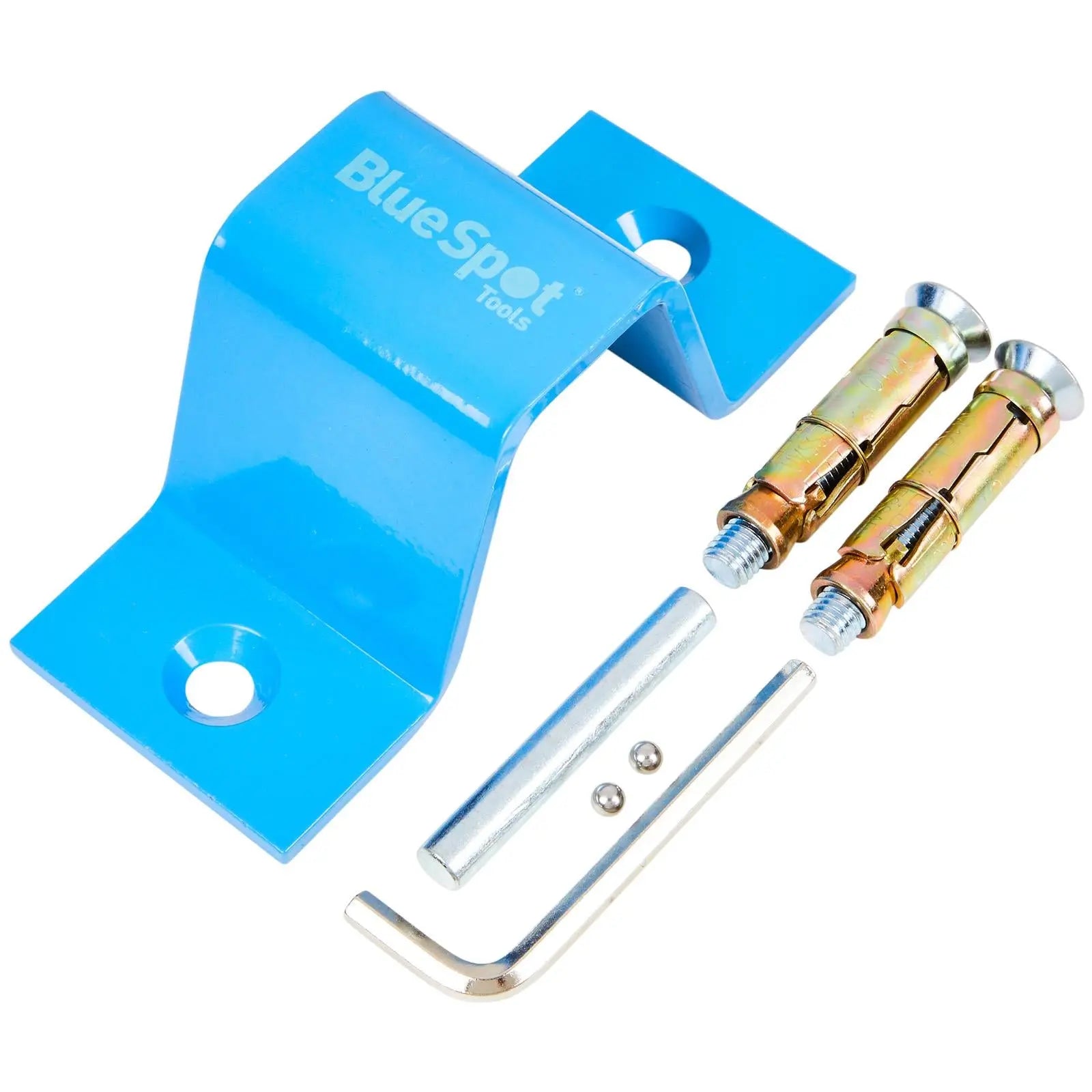 BlueSpot Security Wall Ground Anchor 65 x 160mm White Rose Tools