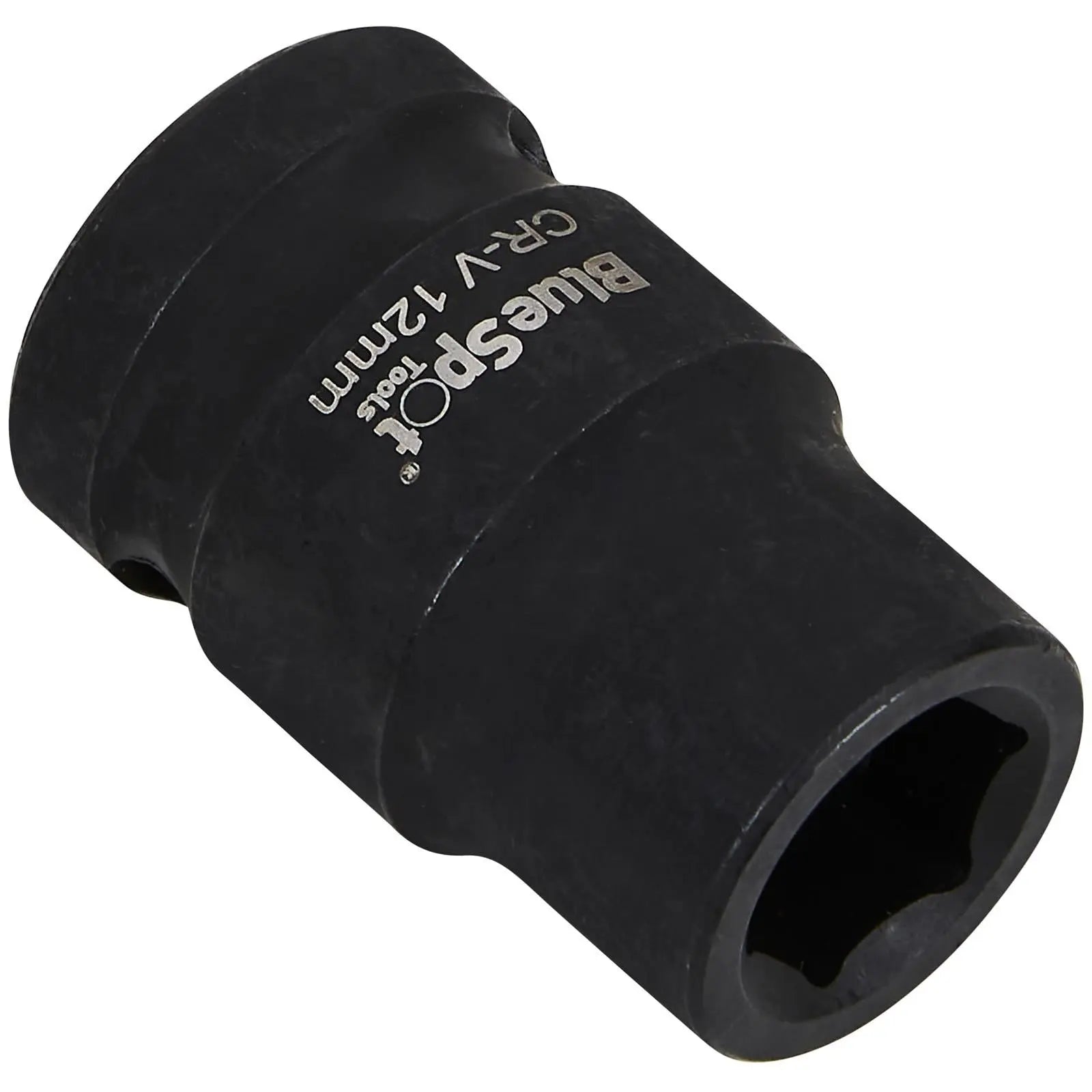 BlueSpot Shallow Impact Hex Socket 1/2" Drive 8-32mm - Choose Size White Rose Tools