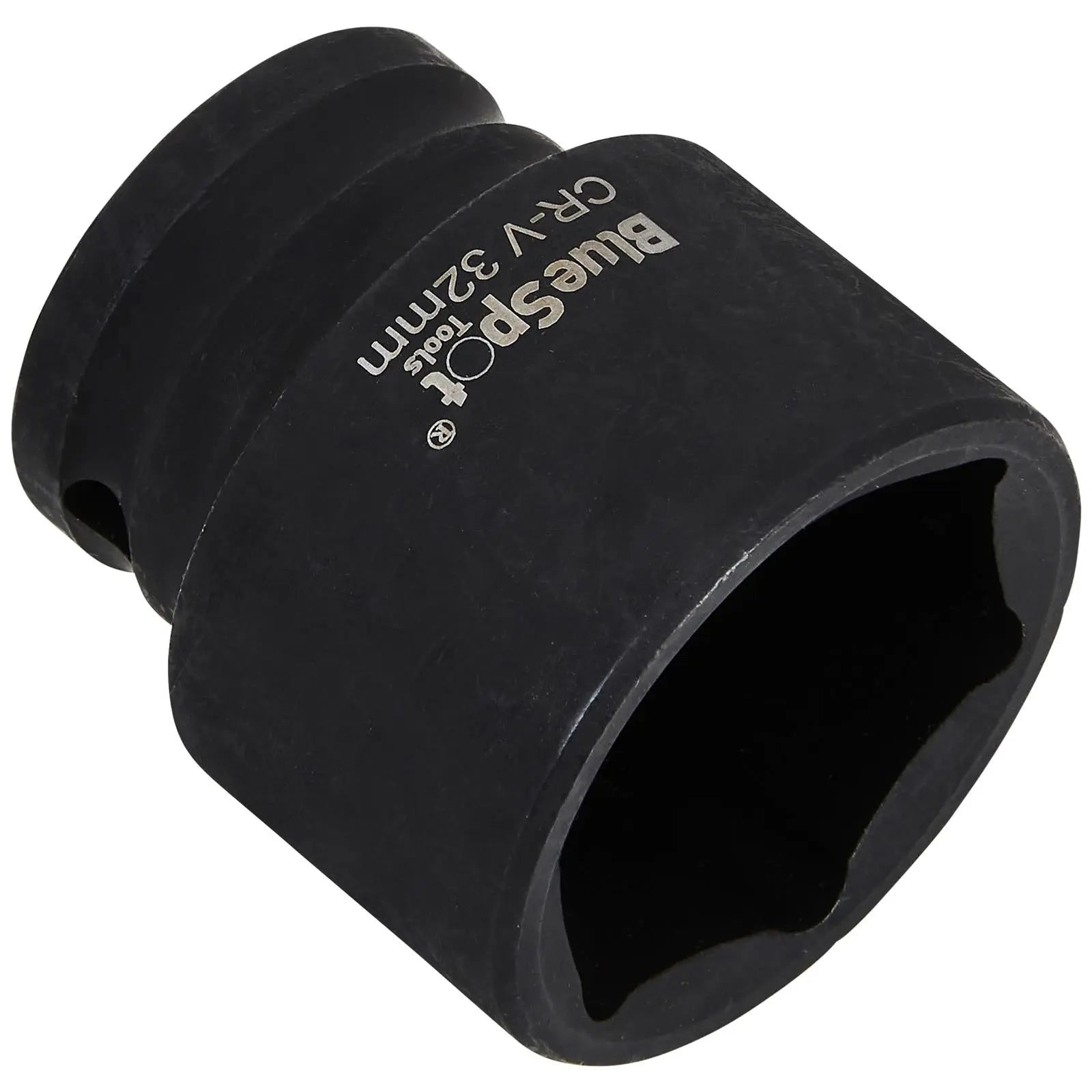 BlueSpot Shallow Impact Hex Socket 1/2" Drive 8-32mm - Choose Size White Rose Tools
