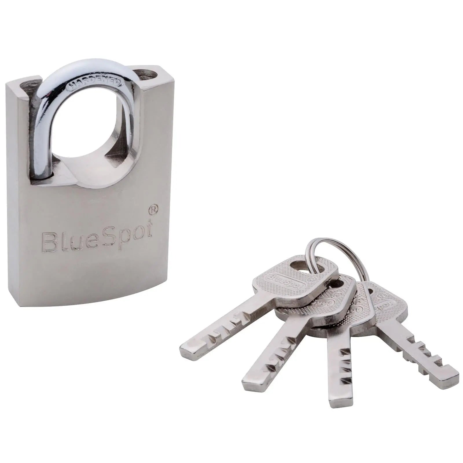 BlueSpot Shrouded Satin Finish Padlock 40mm