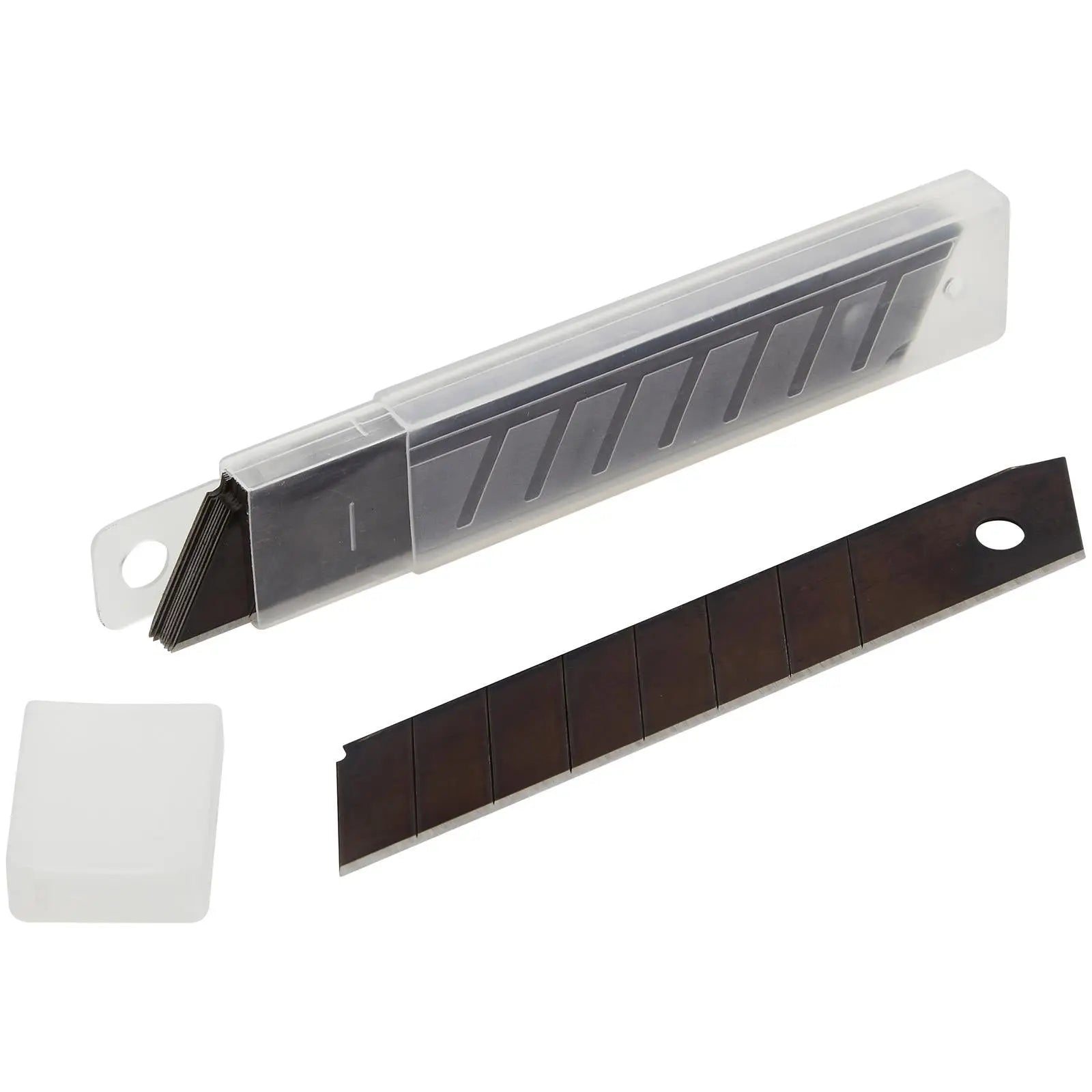 BlueSpot Snap Off Knife Blades 18mm 10 Pack White Rose Tools