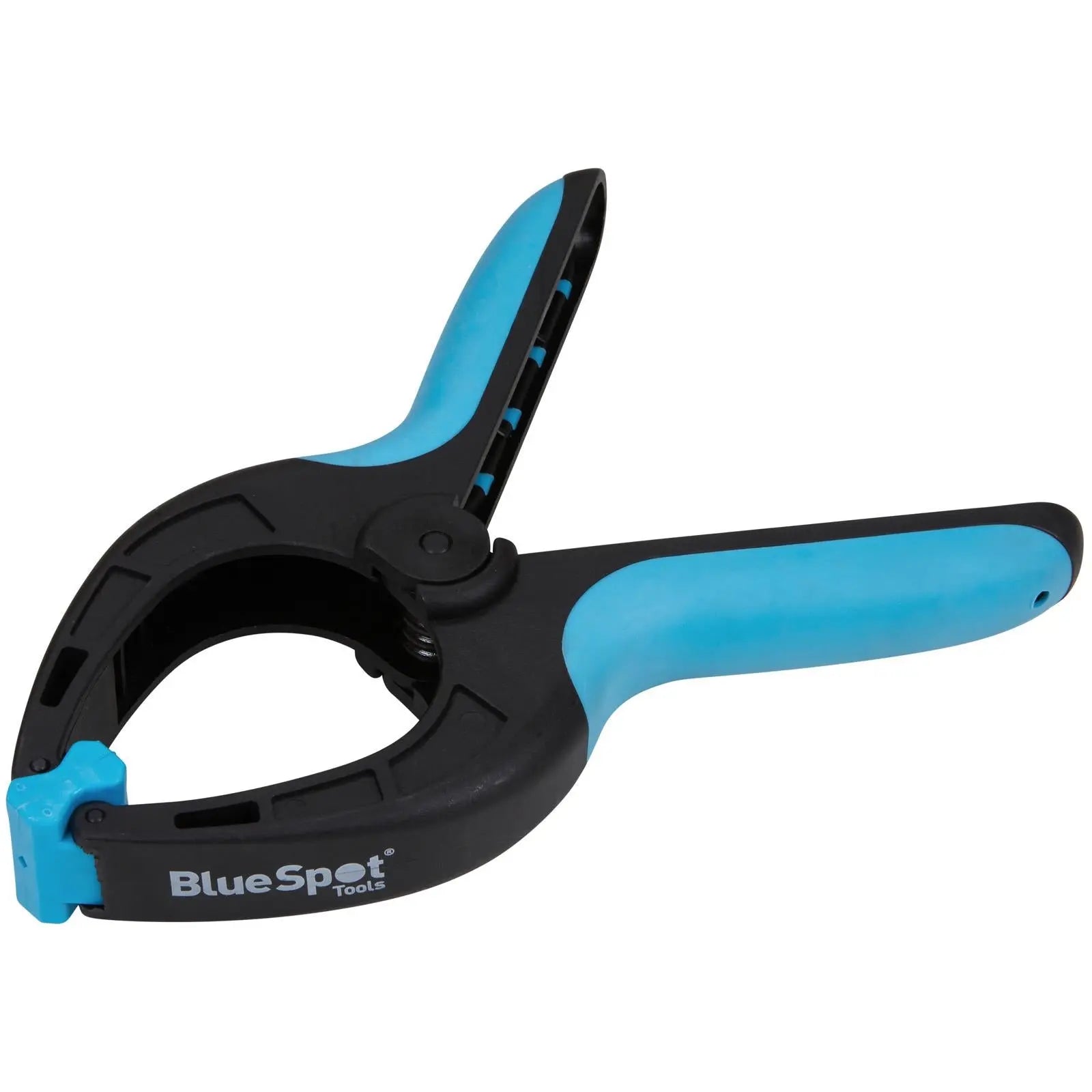 BlueSpot Spring Clamp Non Marring Soft Grip 215mm 8 1/2 White Rose Tools