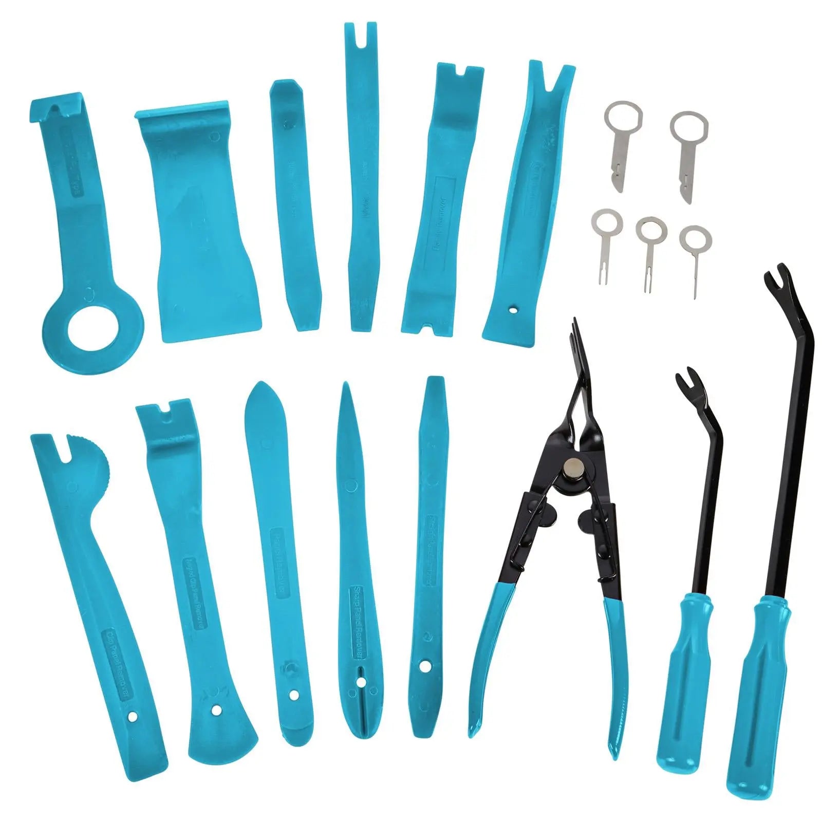 BlueSpot Trim Removal Audio And Terminal Kit 19 Piece  White Rose Tools