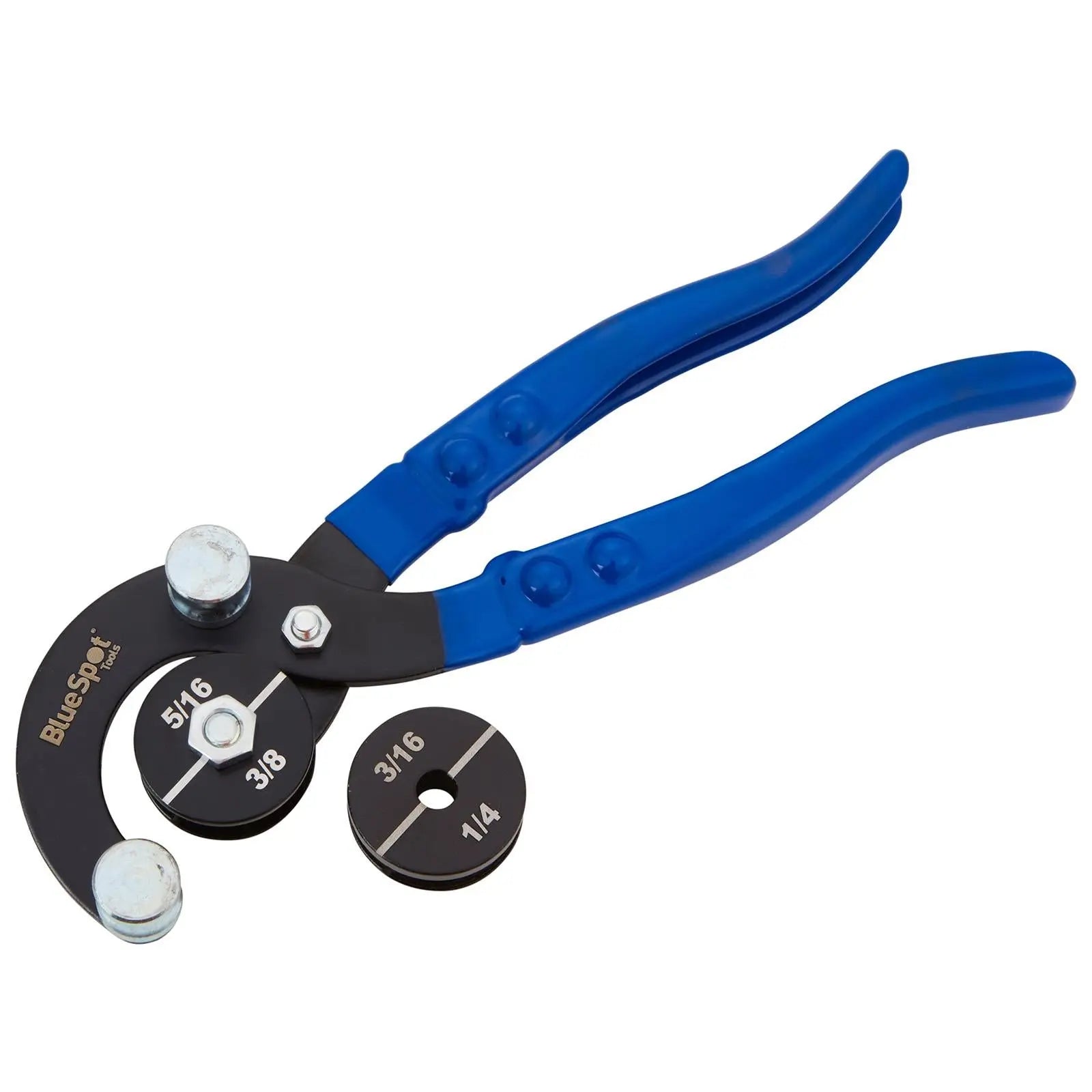 BlueSpot Tube Pipe Bending Pliers 5-10mm Tube Diameter White Rose Tools