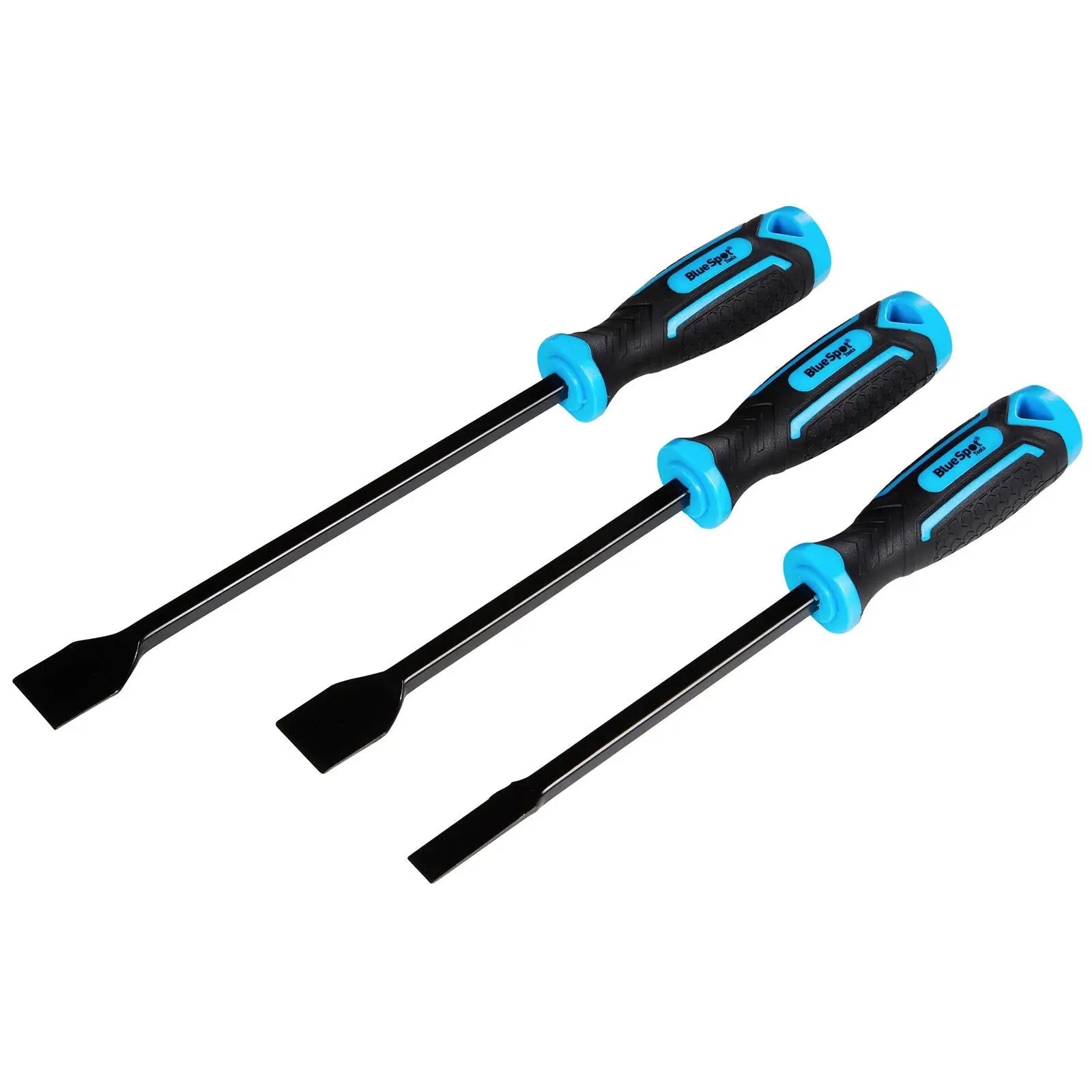BlueSpot Universal Gasket Scraper 3 Piece  White Rose Tools