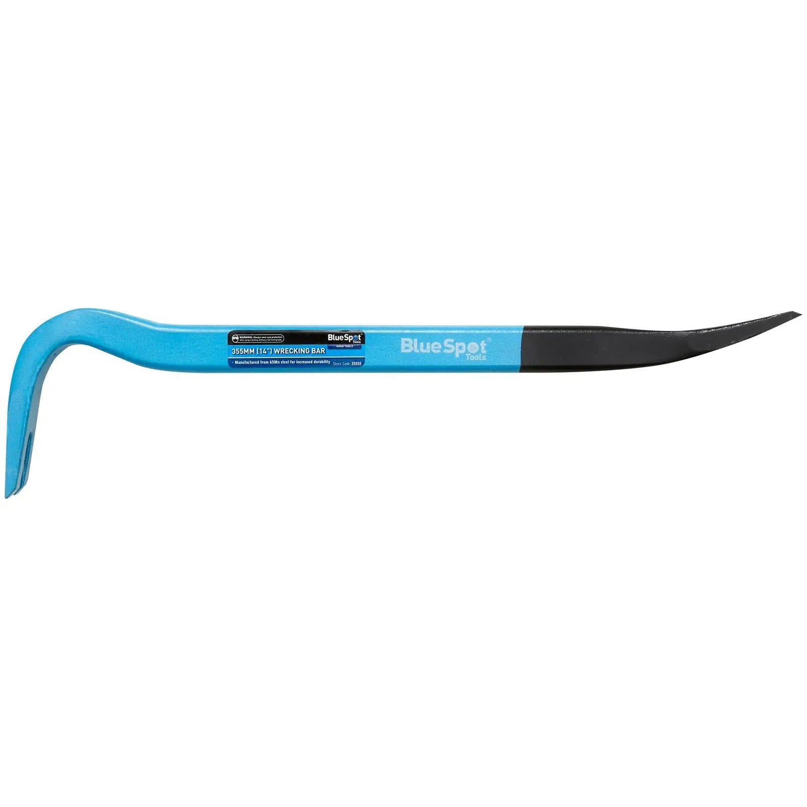 BlueSpot Wrecking Pry Bar 355mm White Rose Tools
