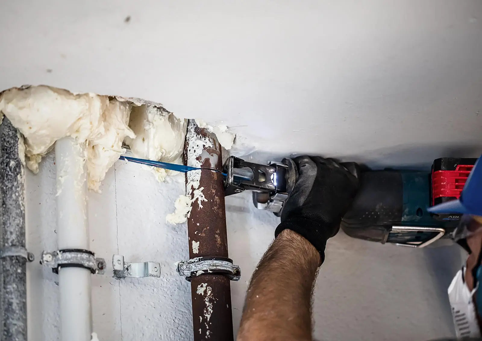 Bosch EXPERT Reciprocating Saw Blade Multi Material 225mm 9" S1156XHM 1 Pack White Rose Tools