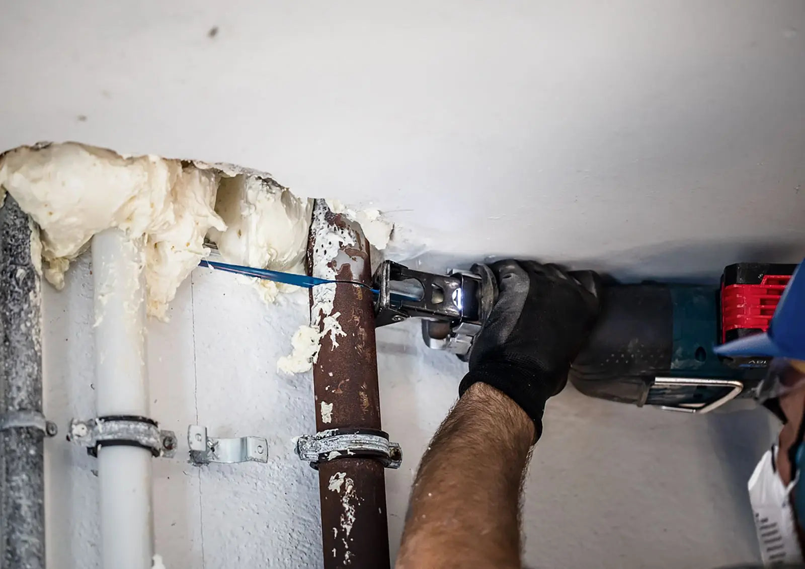 Bosch EXPERT Reciprocating Saw Blade Multi Material 225mm 9" S1156XHM 1 Pack White Rose Tools