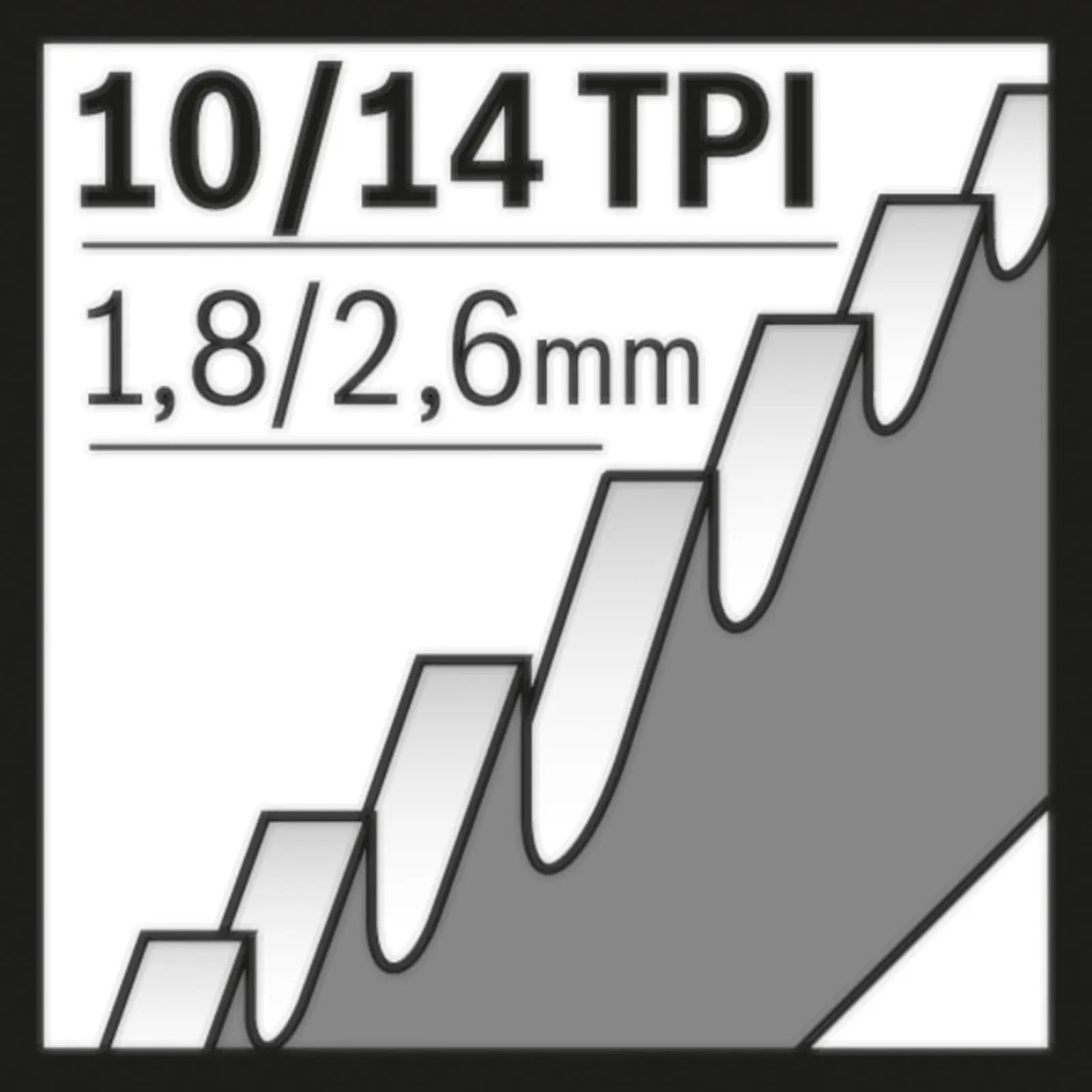Bosch Reciprocating Saw Blades 225mm 9" 5 Pack S1125VF Bi-Metal Recipro Blade Heavy for Metal  White Rose Tools