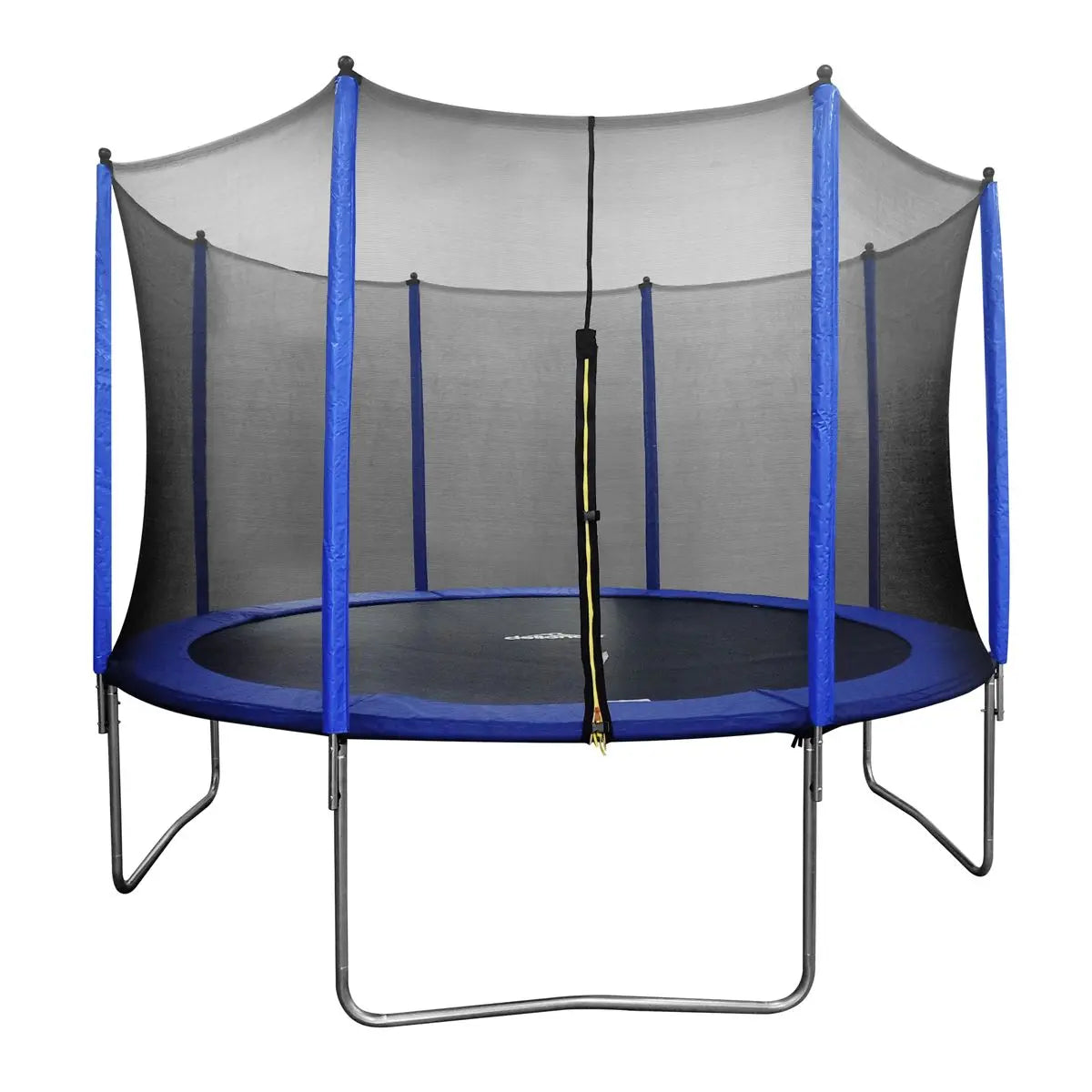Dellonda 12ft Heavy-Duty Outdoor Trampoline with Safety Enclosure Net  White Rose Tools