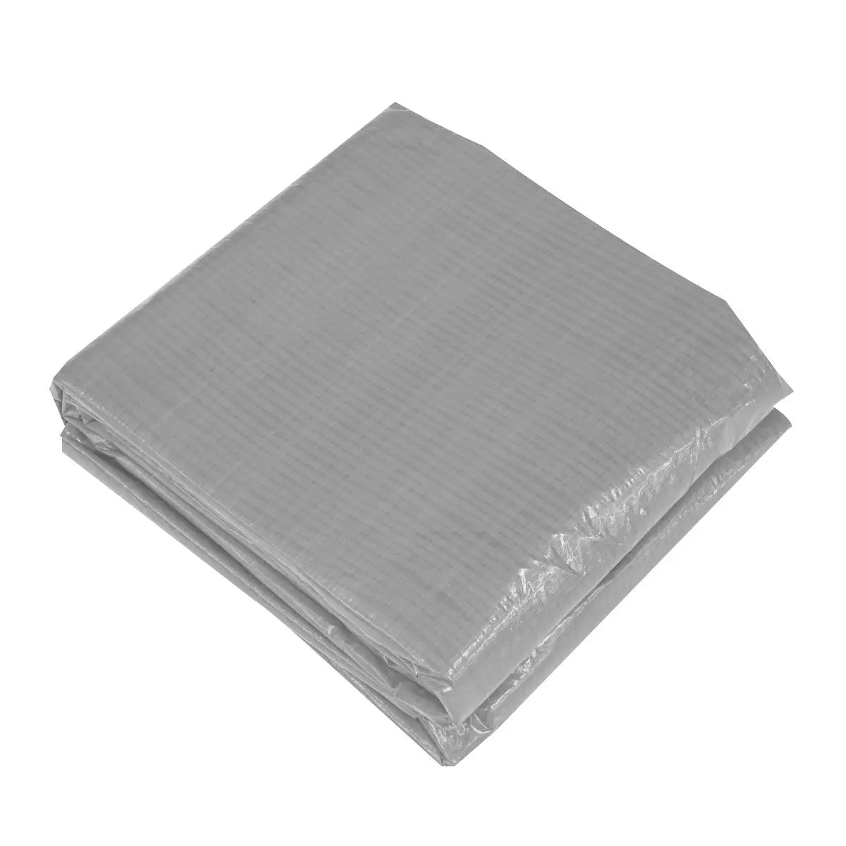 Dellonda 13ft Deluxe Steel Frame Swimming Pool Rectangular with Accessories White Rose Tools