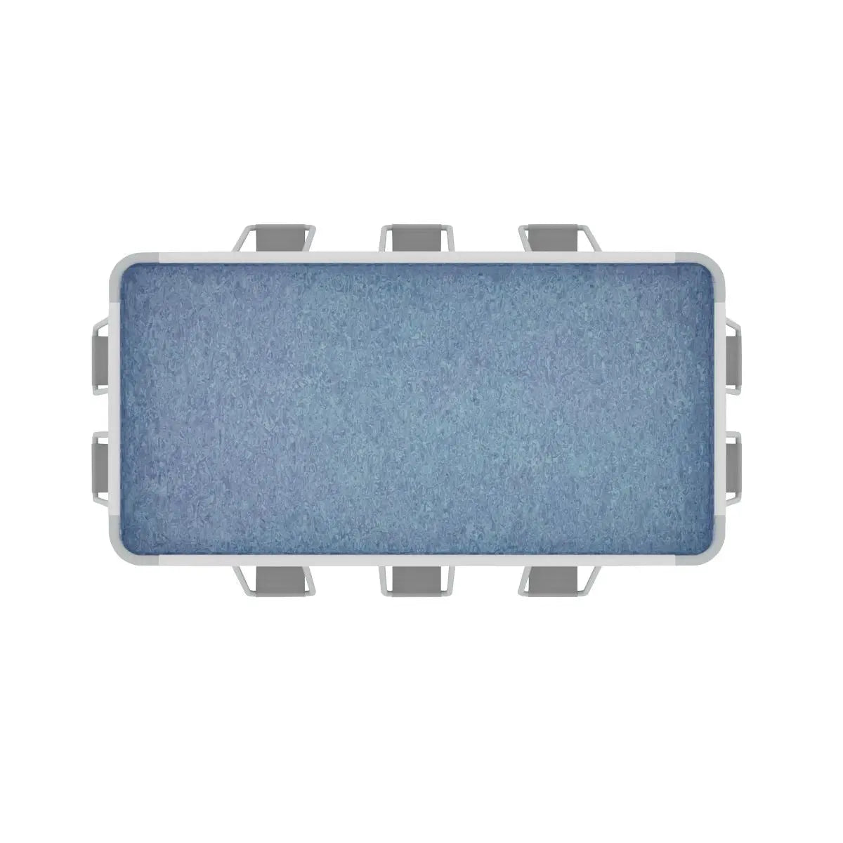 Dellonda 13ft Deluxe Steel Swimming Pool with Filter Pump  White Rose Tools