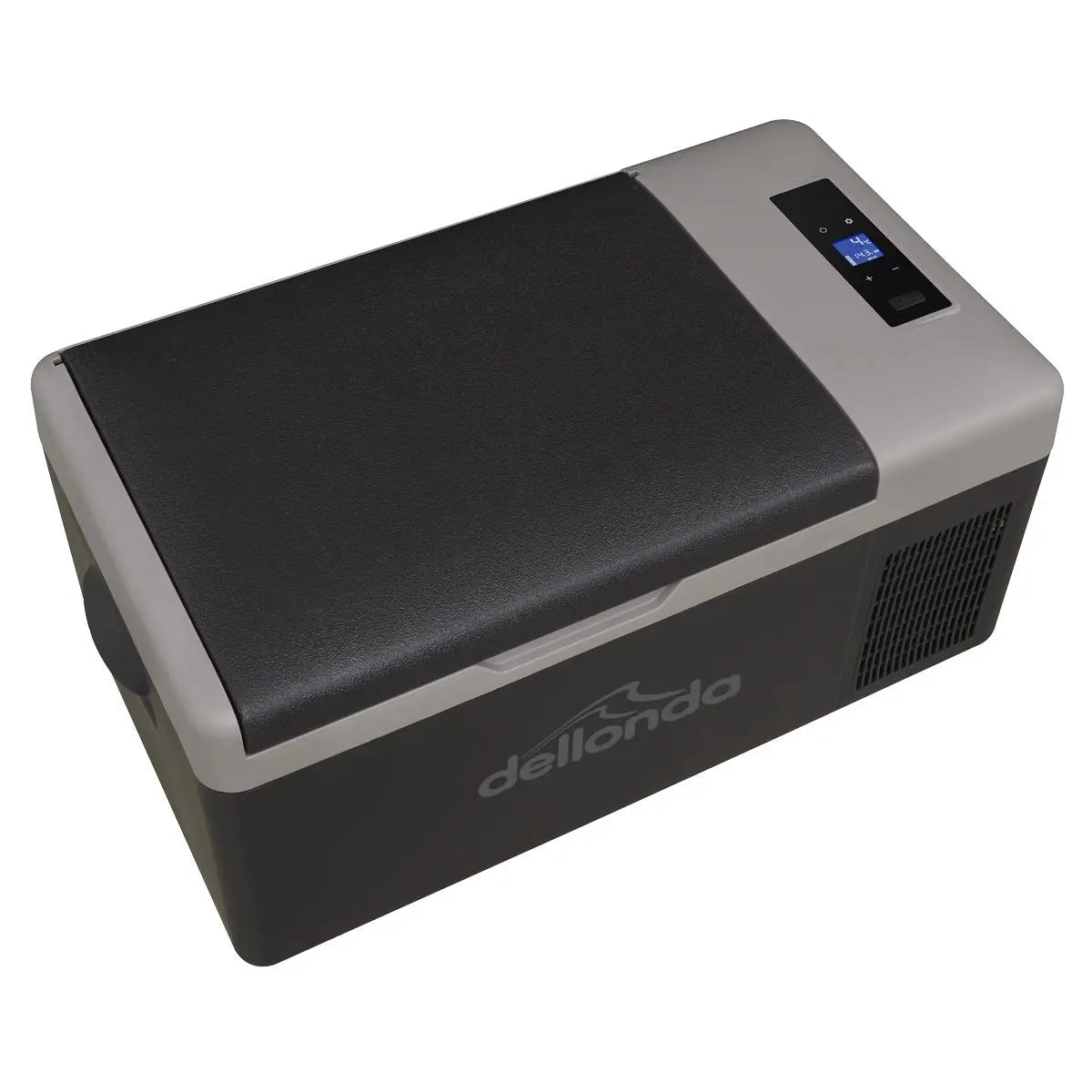 Dellonda 15L Portable Compressor Car Fridge Electric Camping Cool Box 12/24V White Rose Tools