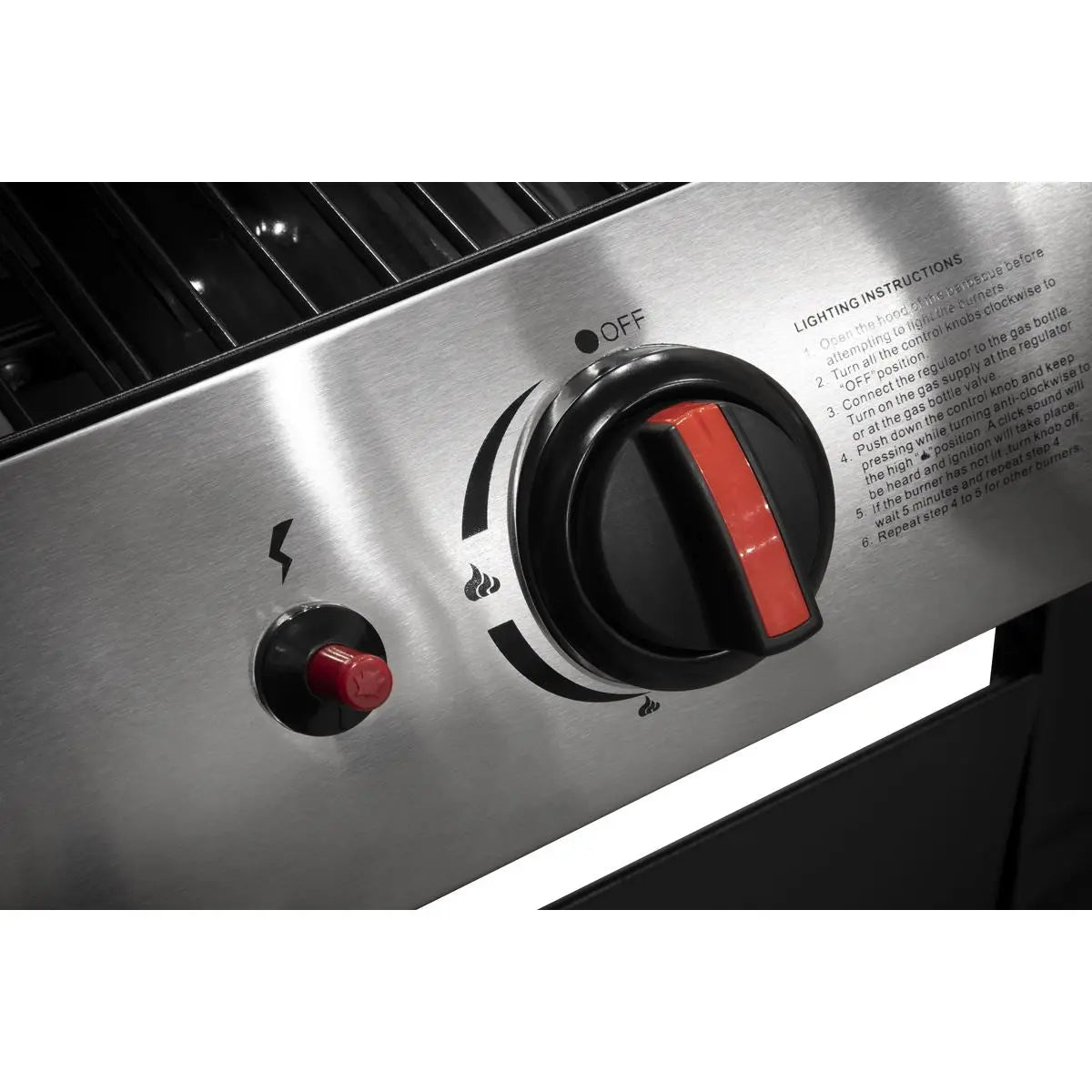 Dellonda 2 Burner Gas BBQ Grill with Ignition & Thermometer - Black/Stainless Steel White Rose Tools