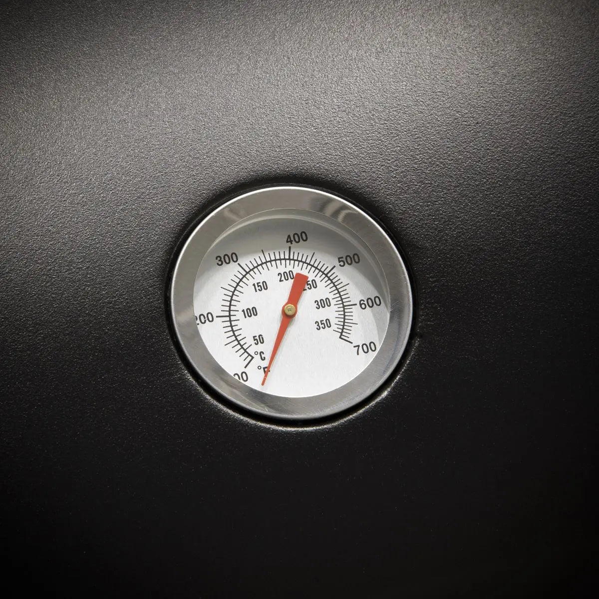 Dellonda 2 Burner Gas BBQ Grill with Ignition & Thermometer - Black/Stainless Steel White Rose Tools