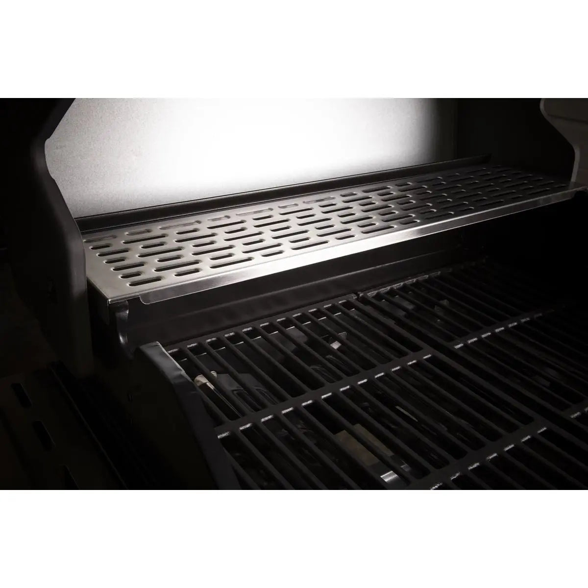 Dellonda 3 Burner Deluxe Gas BBQ Grill with Piezo Ignition & Wheels - Stainless Steel White Rose Tools