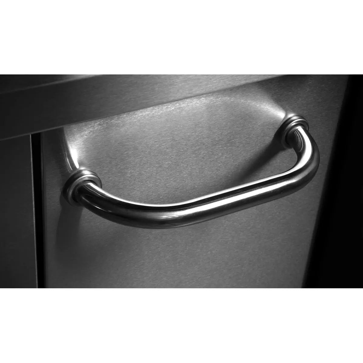 Dellonda 3 Burner Deluxe Gas BBQ Grill with Piezo Ignition & Wheels - Stainless Steel White Rose Tools