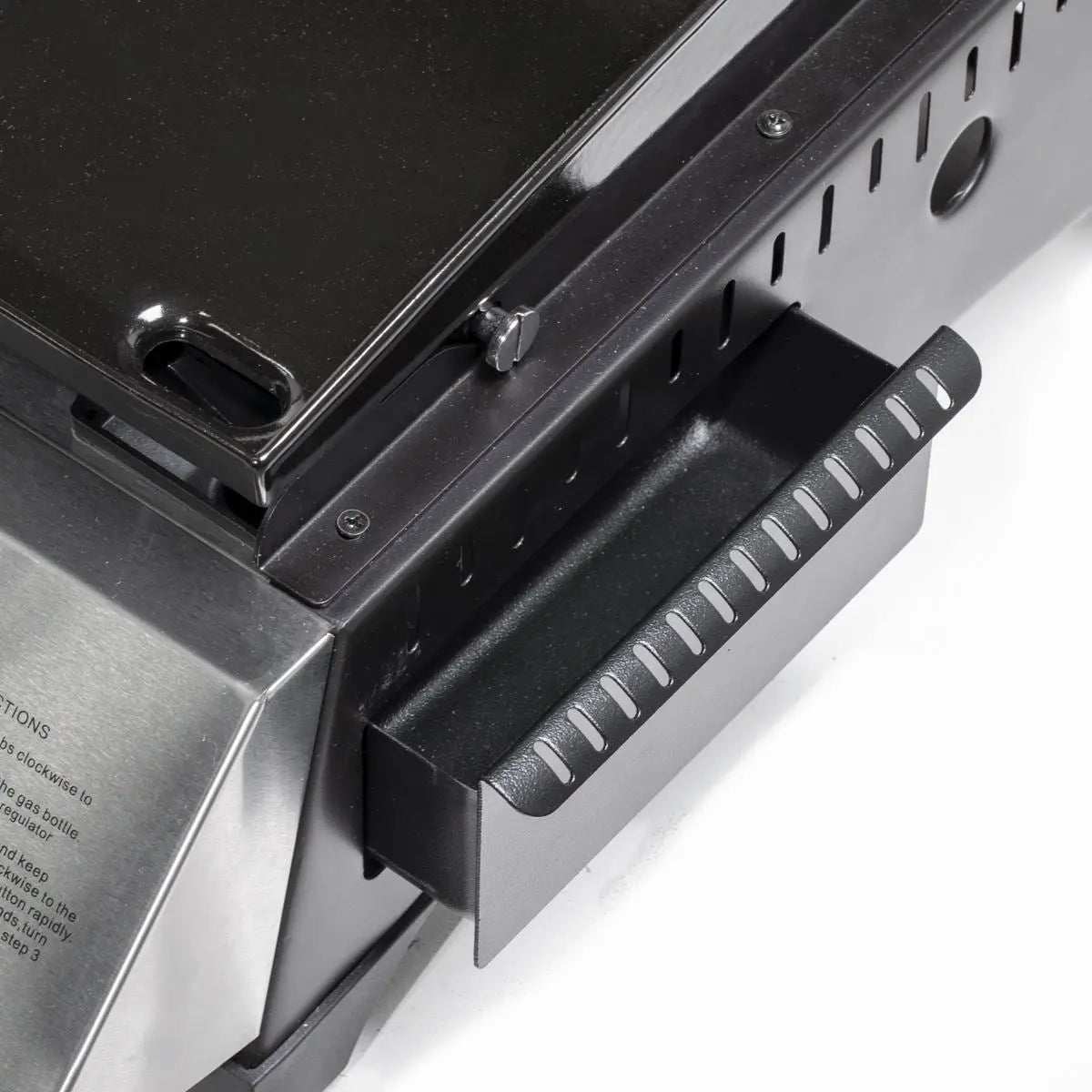 Dellonda 3 Burner Portable Gas Plancha/Grill 8.5kW BBQ Griddle, Stainless Steel  White Rose Tools