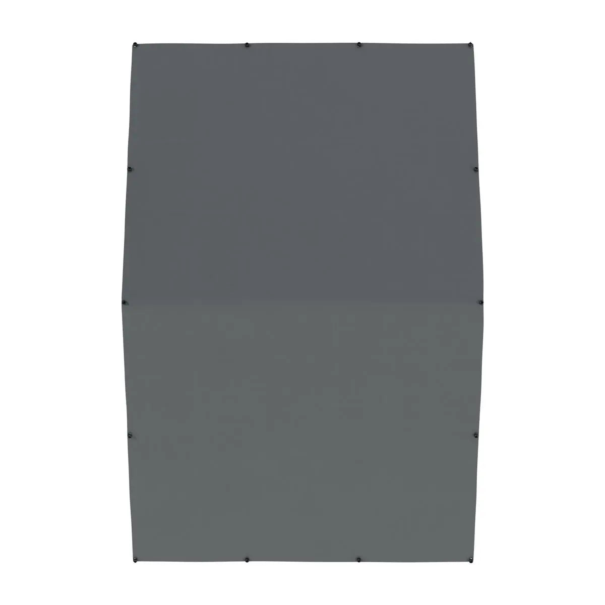 Dellonda 3 x 2 x 2m Walk-In Chicken Run, Galvanized Steel, Roof Cover, PVC Coated Chicken Wire White Rose Tools