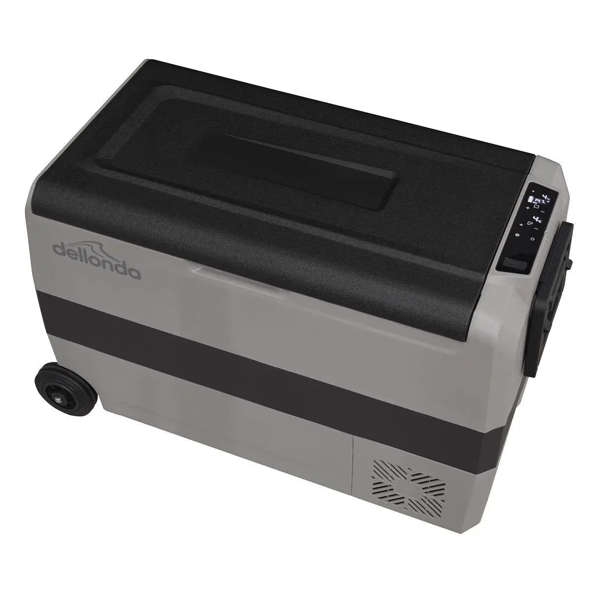 Dellonda 50L Portable Car Fridge, Freezer, 12/24/230V Dual Zone Compressor  White Rose Tools