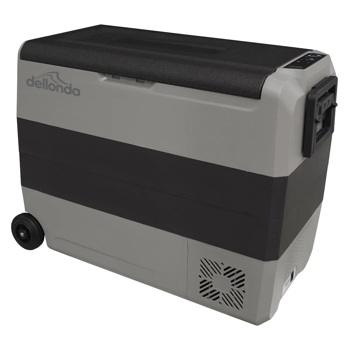 Dellonda 60L Portable Car Fridge, Freezer, 12/24/230V Dual Zone Compressor  White Rose Tools