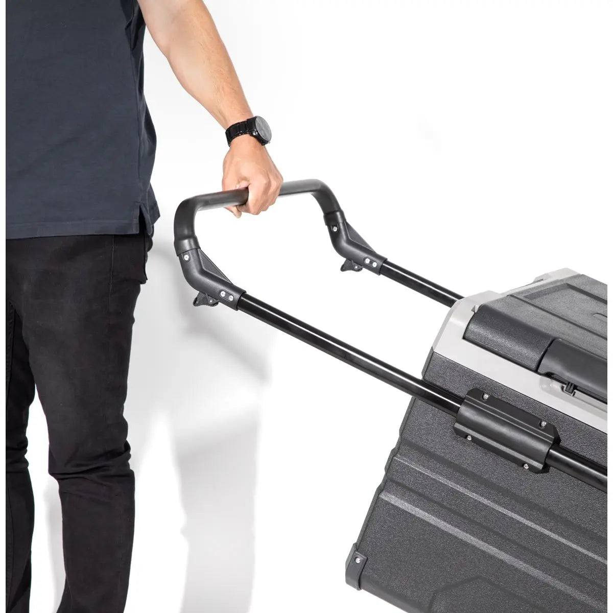 Dellonda 75L Portable Dual Zone Compressor Car Camping Fridge/Freezer 12/24V  White Rose Tools