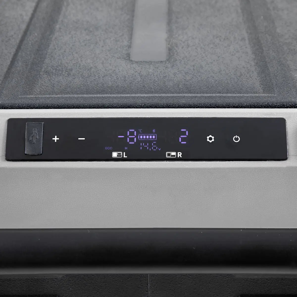 Dellonda 95L Portable Dual Zone Compressor Car Camping Fridge/Freezer 12/24V  White Rose Tools