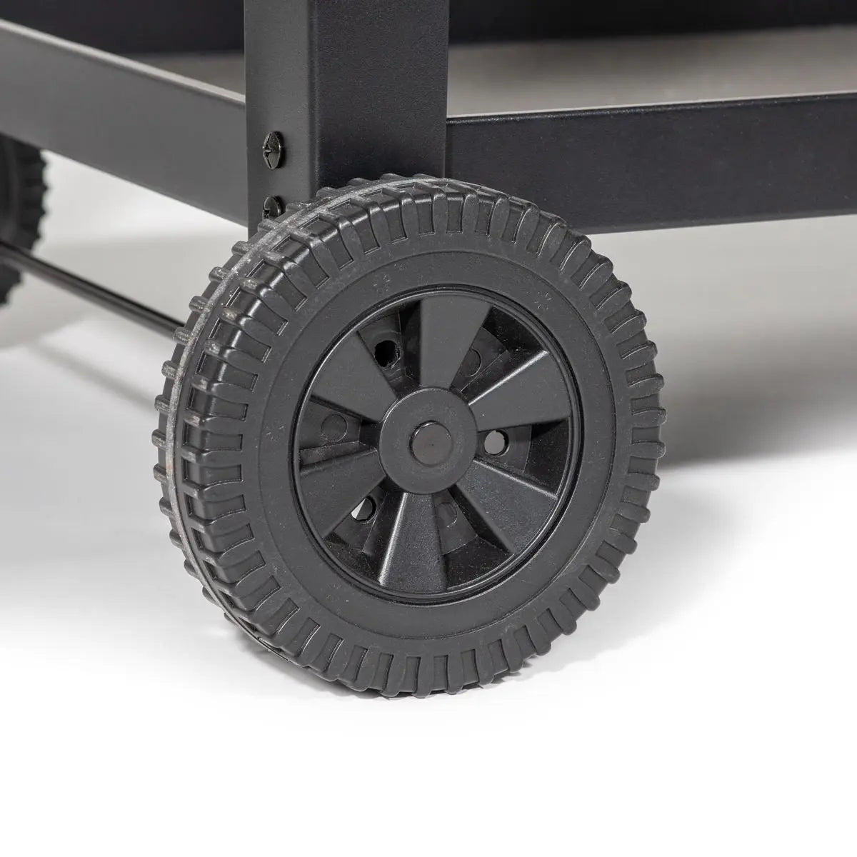 Dellonda Barbecue/Plancha Trolley for Outdoor Grilling/Cooking with Utensil Holder, Stainless Steel White Rose Tools