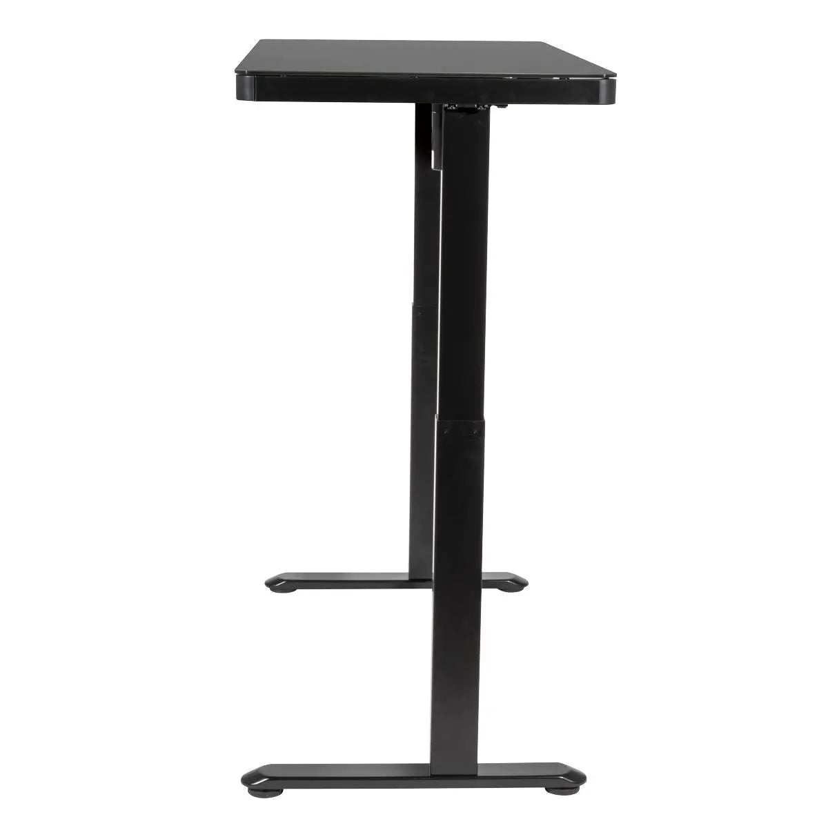 Dellonda Black Electric Adjustable Standing Desk with USB & Drawer, 1200 x 600mm White Rose Tools