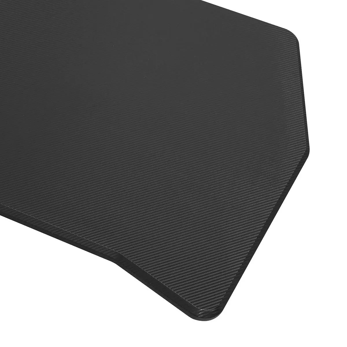 Dellonda Carbon Rectangular Desktop 1400 x 700mm, 1" Thickness - DH22 White Rose Tools