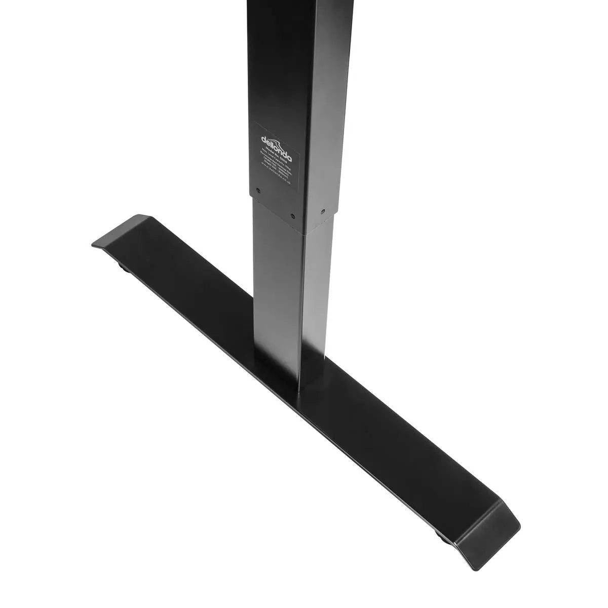 Dellonda Electric Adjustable Desk Frame, Digital Controls, 70kg Capacity, Black White Rose Tools