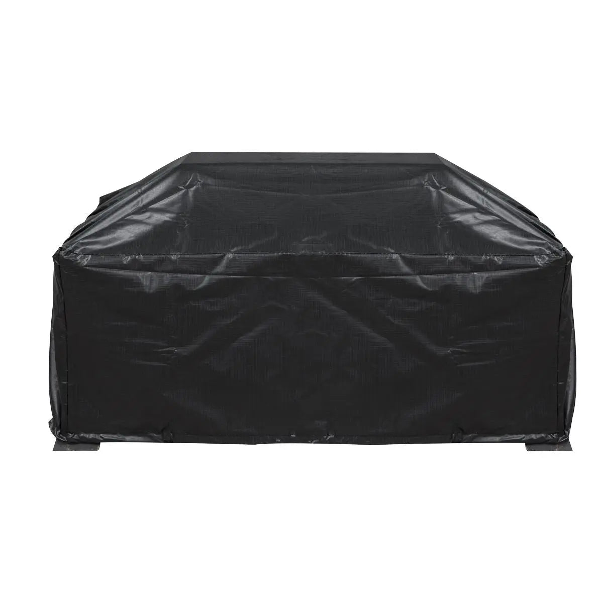 Dellonda Fire Pit, Fireplace, Outdoor Patio Heater PVC Cover, Water-Resistant, Heavy-Duty White Rose Tools