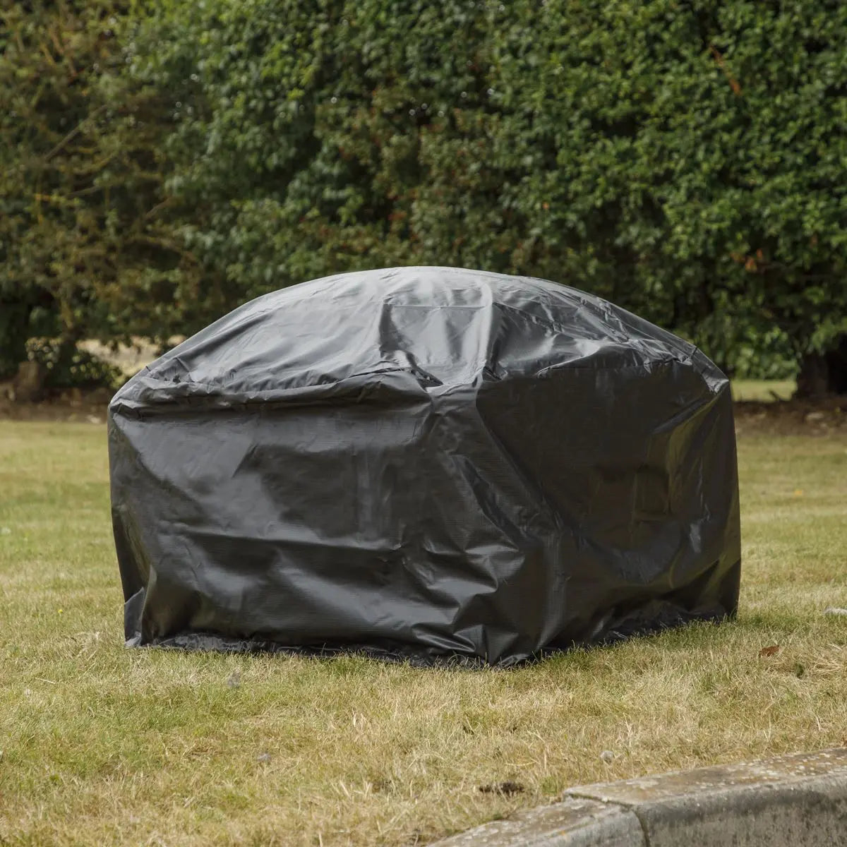 Dellonda Fire Pit, Fireplace, Outdoor Patio Heater PVC Cover, Water-Resistant, Heavy-Duty  White Rose Tools