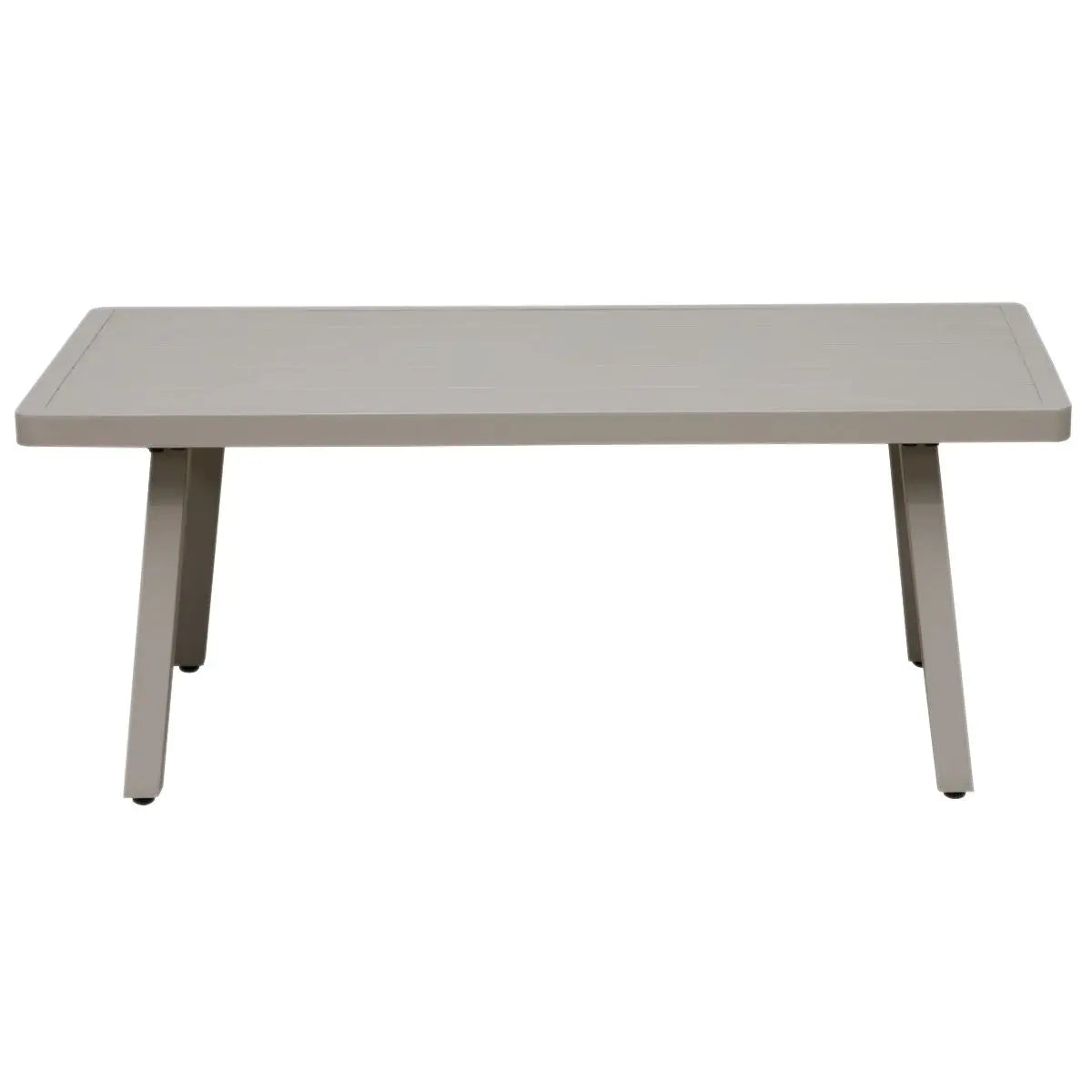 Dellonda Fusion Aluminium 4-Piece Outdoor Sofa, Arm Chairs & Coffee Table Set White Rose Tools