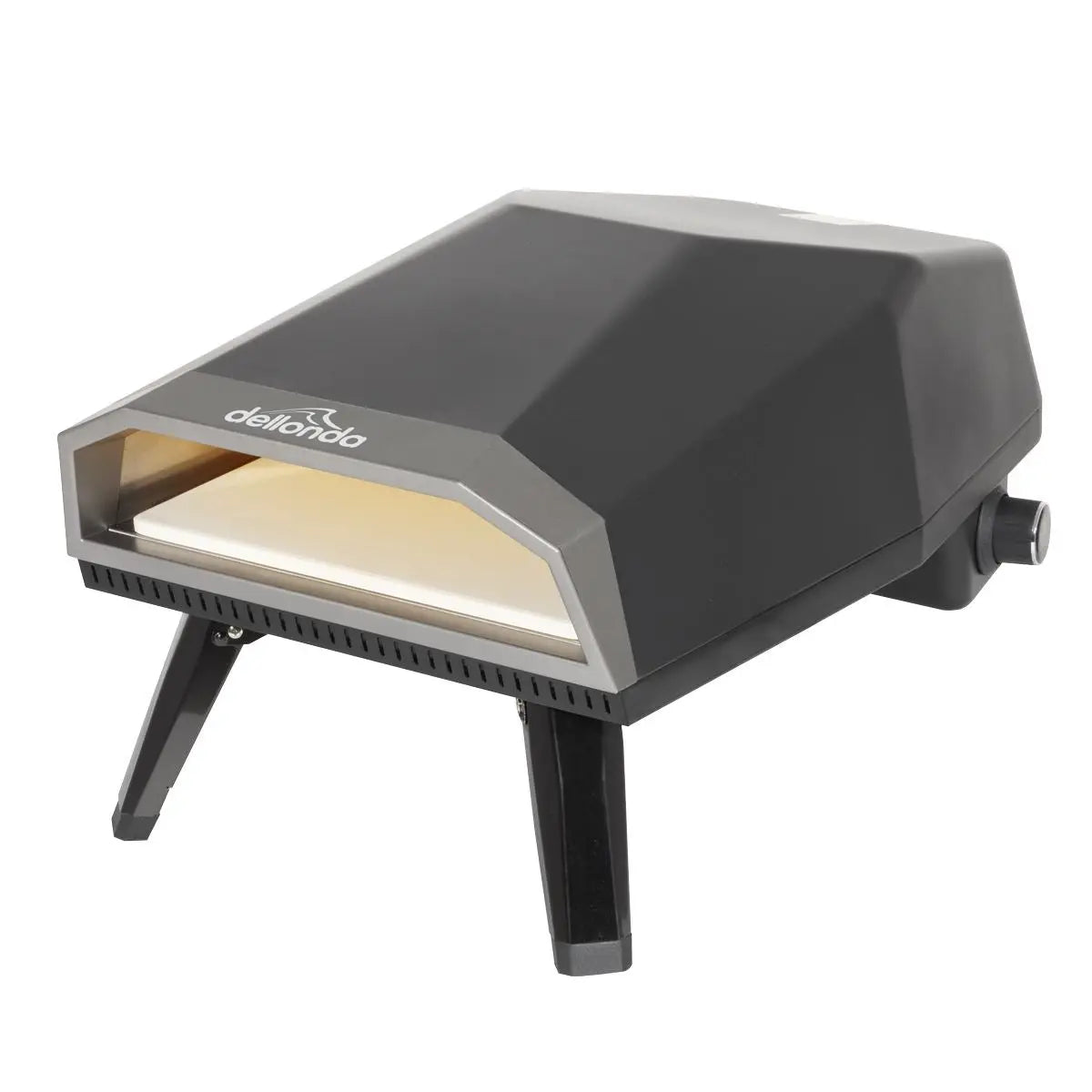 Dellonda Gas Pizza Oven with Gas Regulator, Water Resistant Cover/Carry Bag & 12" Pizza Peel  White Rose Tools