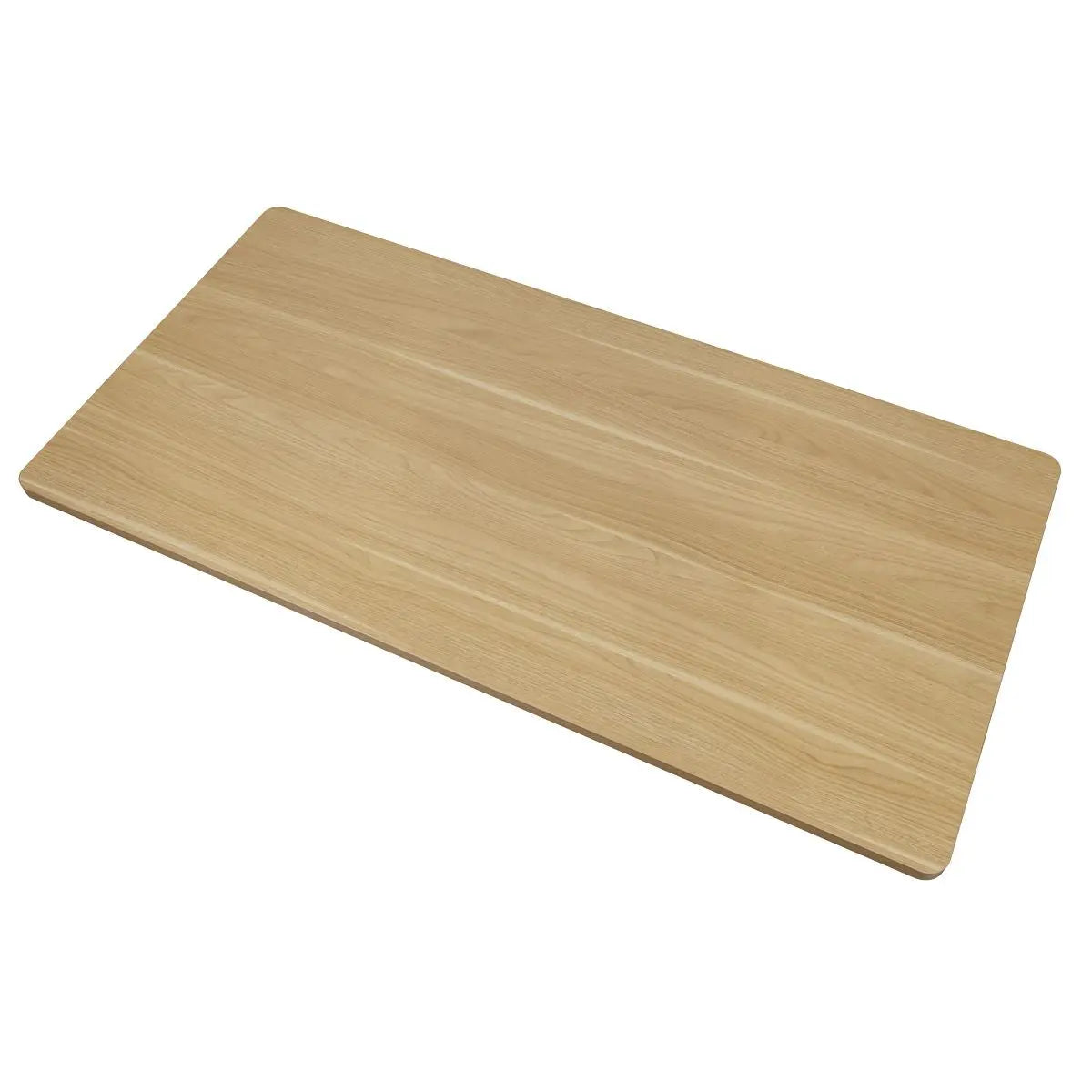Dellonda Oak Rectangular Desktop 1400 x 700mm, 1" Thickness - DH20 White Rose Tools