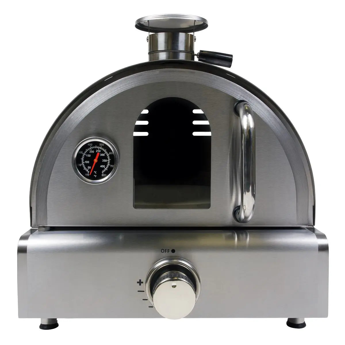 Dellonda Outdoor Tabletop Gas Powered Pizza Oven with Temperature Display - DG104  White Rose Tools