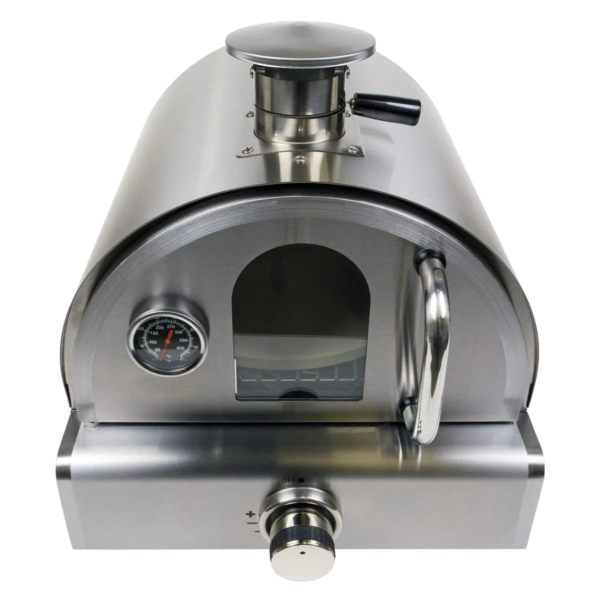 Dellonda Outdoor Tabletop Gas Powered Pizza Oven with Temperature Display - DG104  White Rose Tools