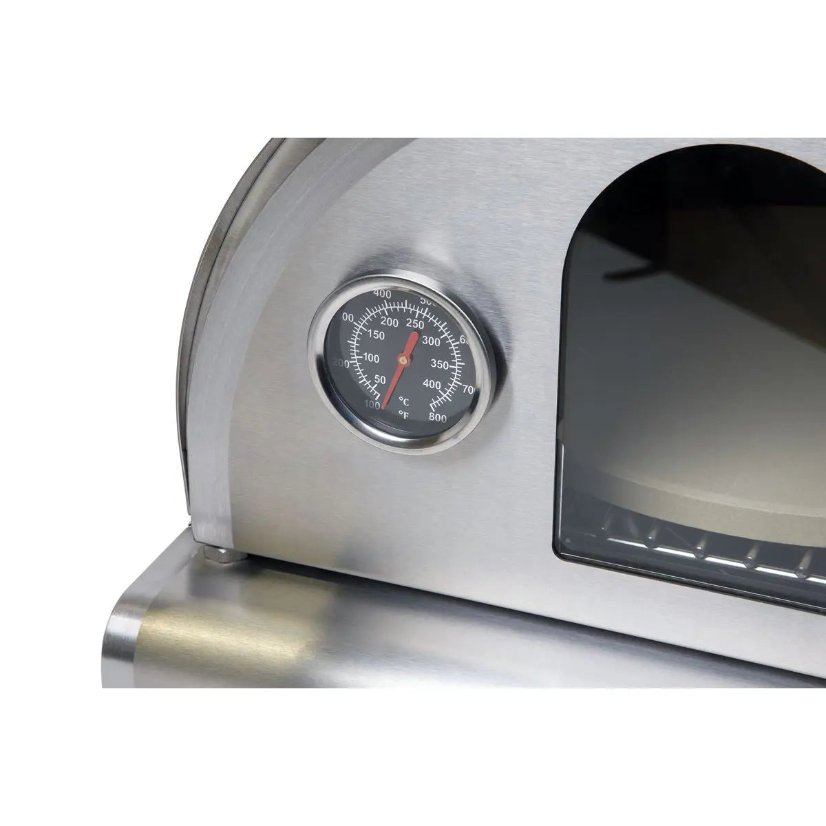 Dellonda Outdoor Tabletop Gas Powered Pizza Oven with Temperature Display - DG104  White Rose Tools