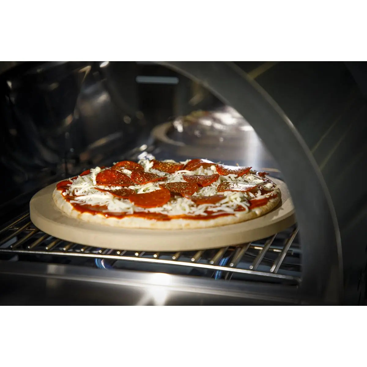 Dellonda Outdoor Tabletop Gas Powered Pizza Oven with Temperature Display - DG104  White Rose Tools