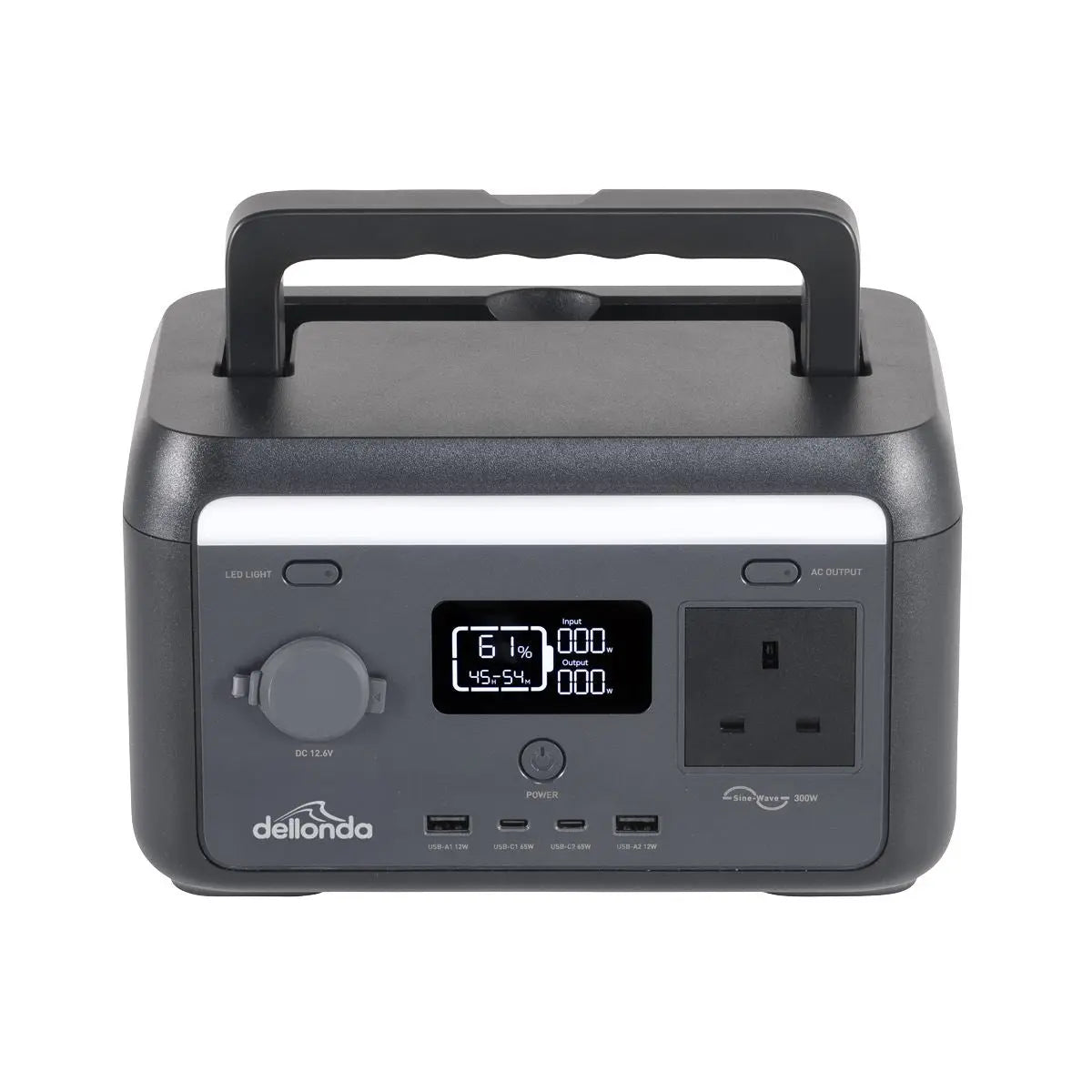 Dellonda Portable Power Station 300W  White Rose Tools