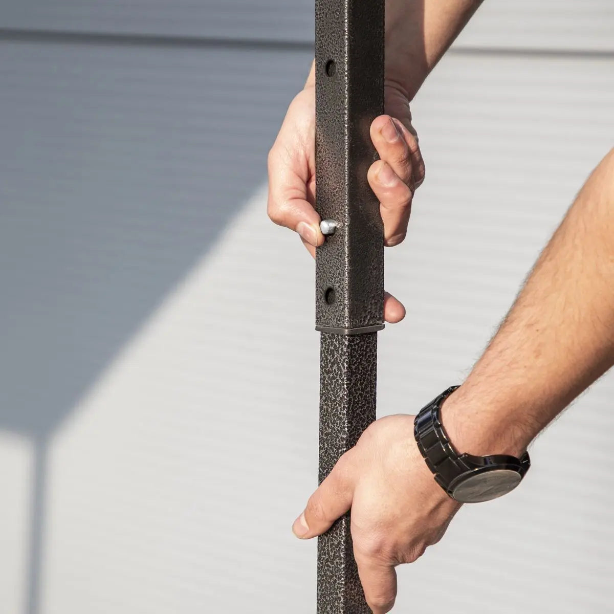 Dellonda Premium 3 x 4.5m Pop-Up Gazebo, Heavy Duty, PVC Coated, Water Resistant Fabric, Supplied with Carry Bag, Rope, Stakes & Weight Bags - Dark Green Canopy  White Rose Tools